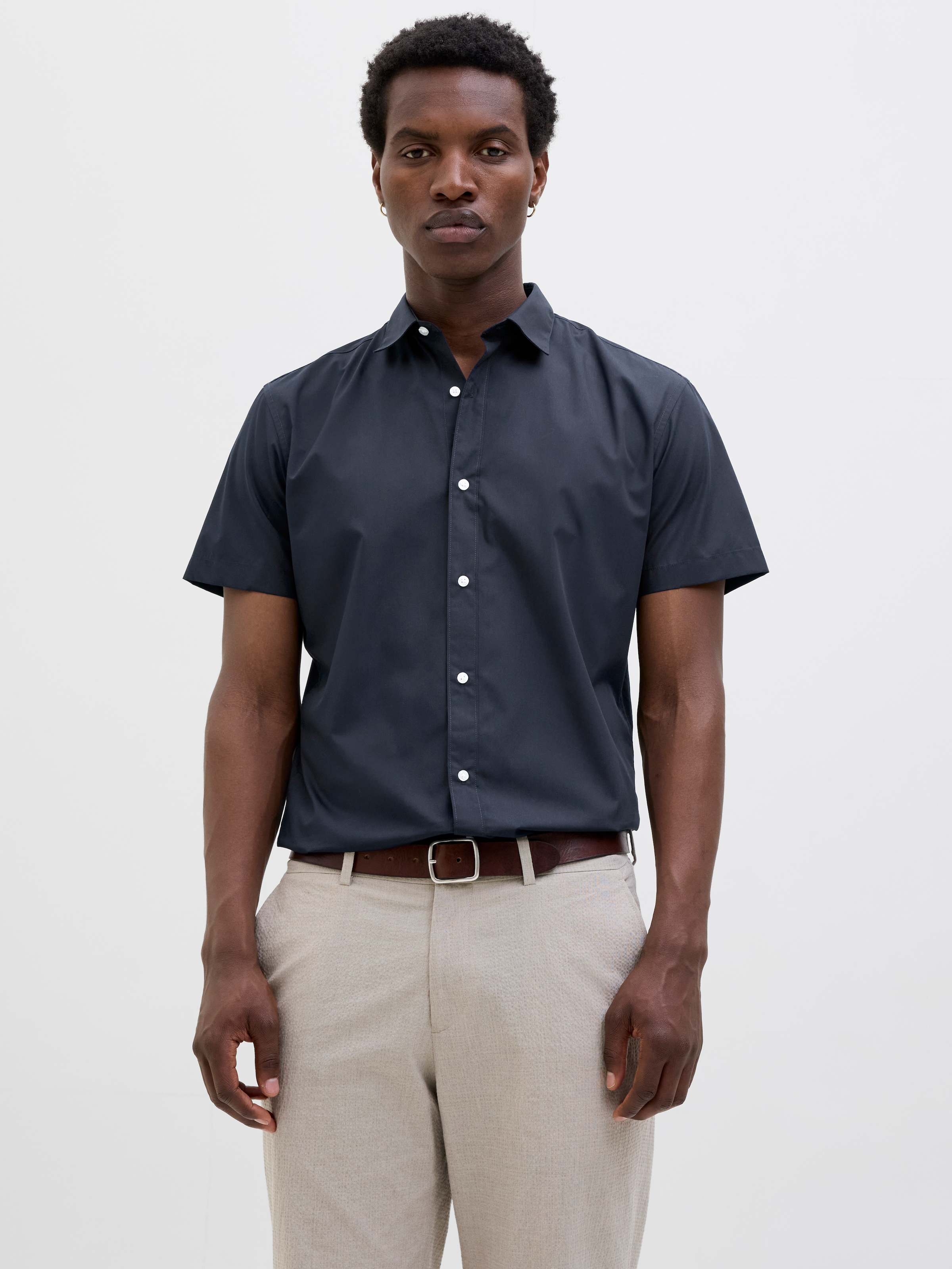 Jack & Jones Kurzarmhemd »JJJOE SHIRT SS PLAIN«
