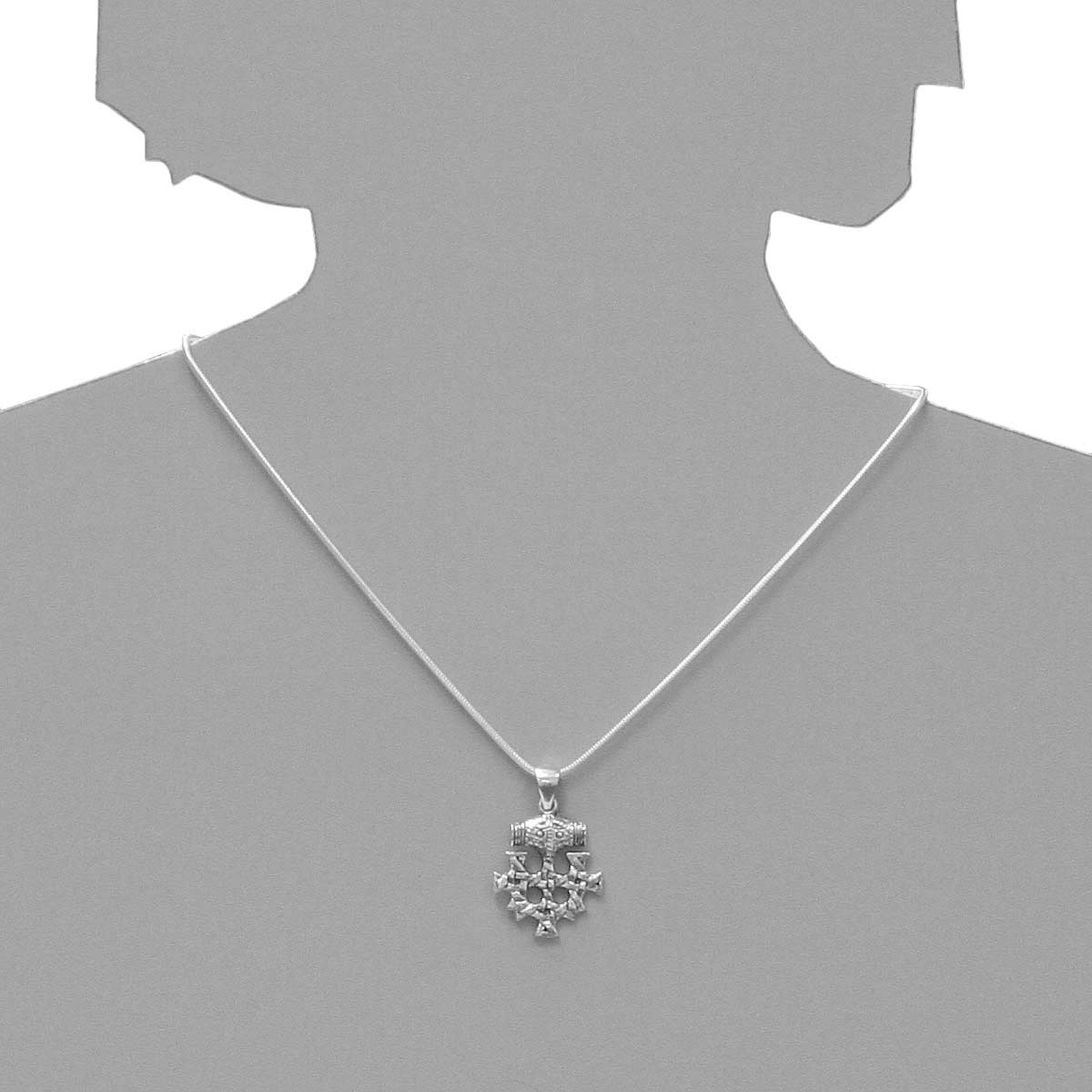OSTSEE-SCHMUCK Kettenanhänger »- Hiddensee 25 x 23 mm - Silber 925/000 -,«