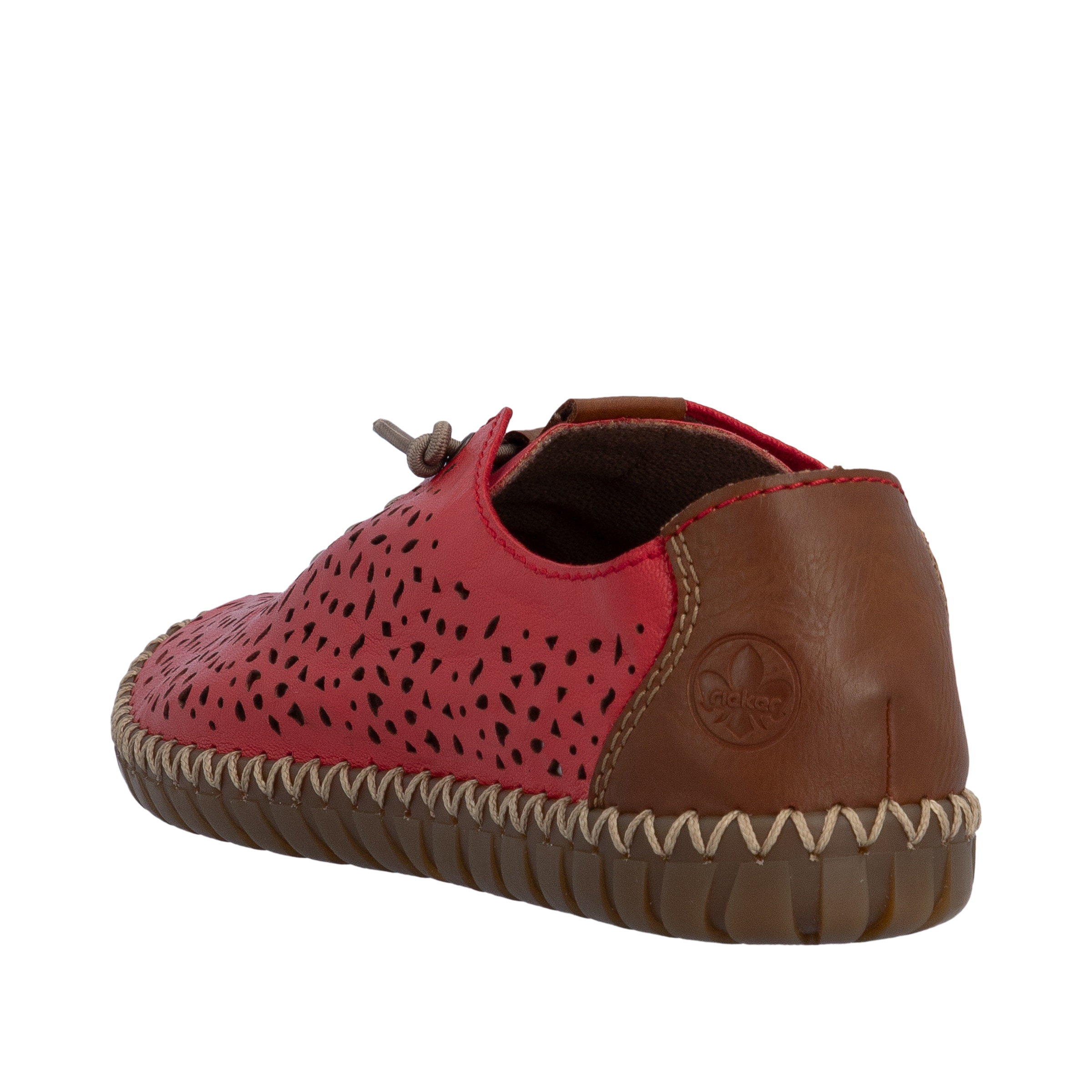 Rieker Slipper  Schlupfschuh, Halbschuh, Barfußschuh mit Perforation