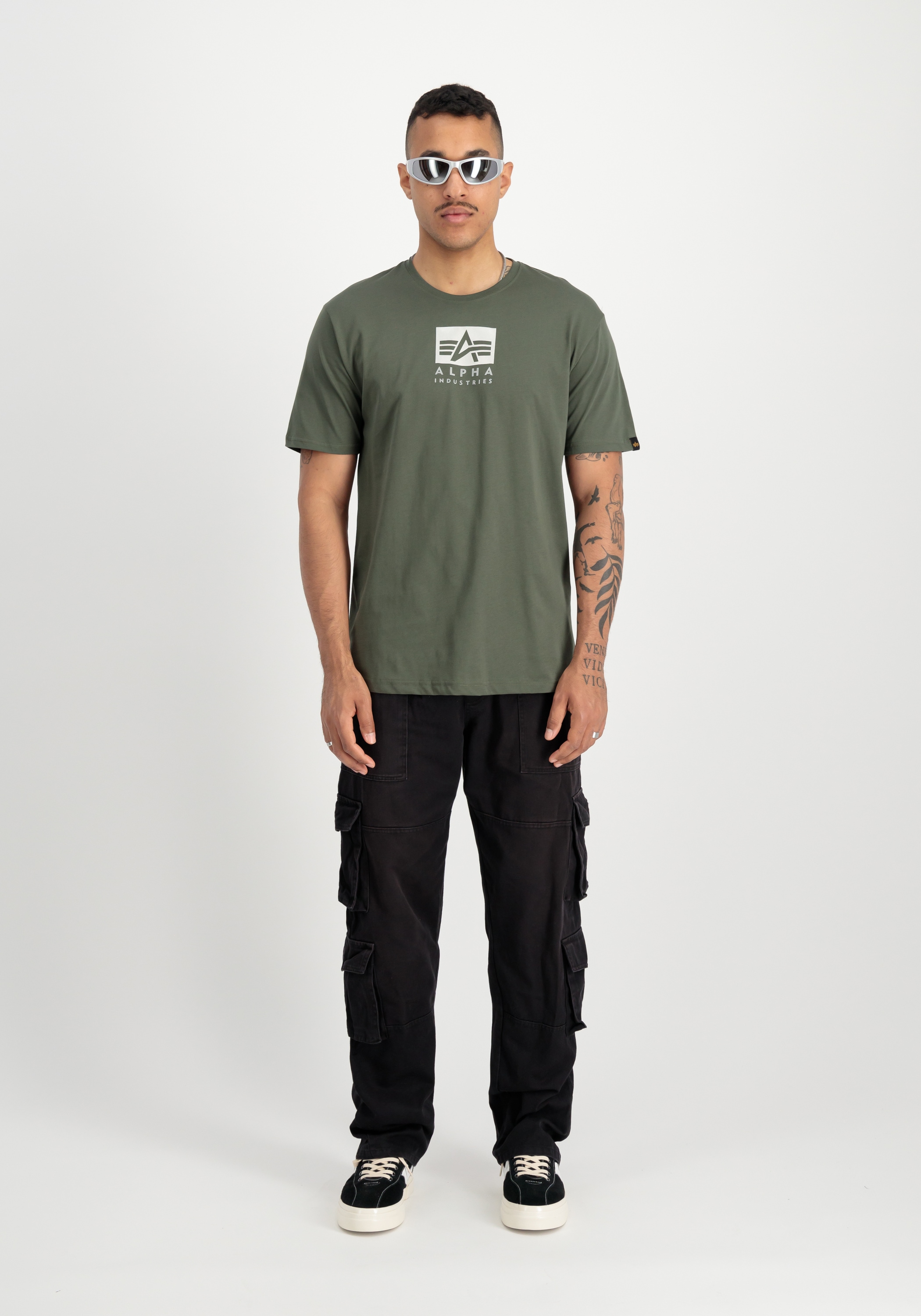 Alpha Industries T-Shirt »Satin Logo T-Shirt«