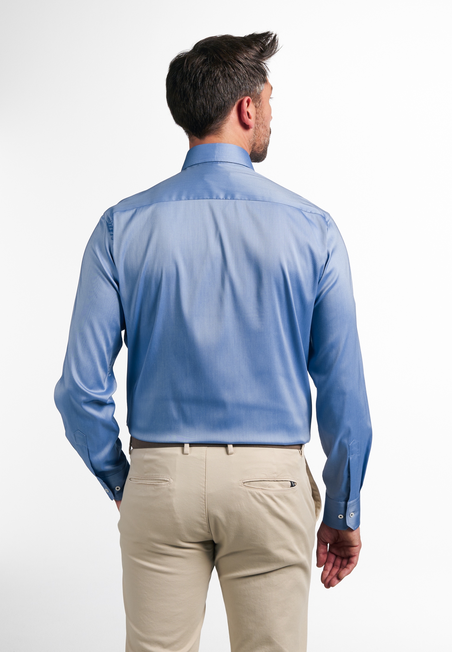 Eterna Langarmhemd »MODERN FIT« EASY IRON (bügelleicht)