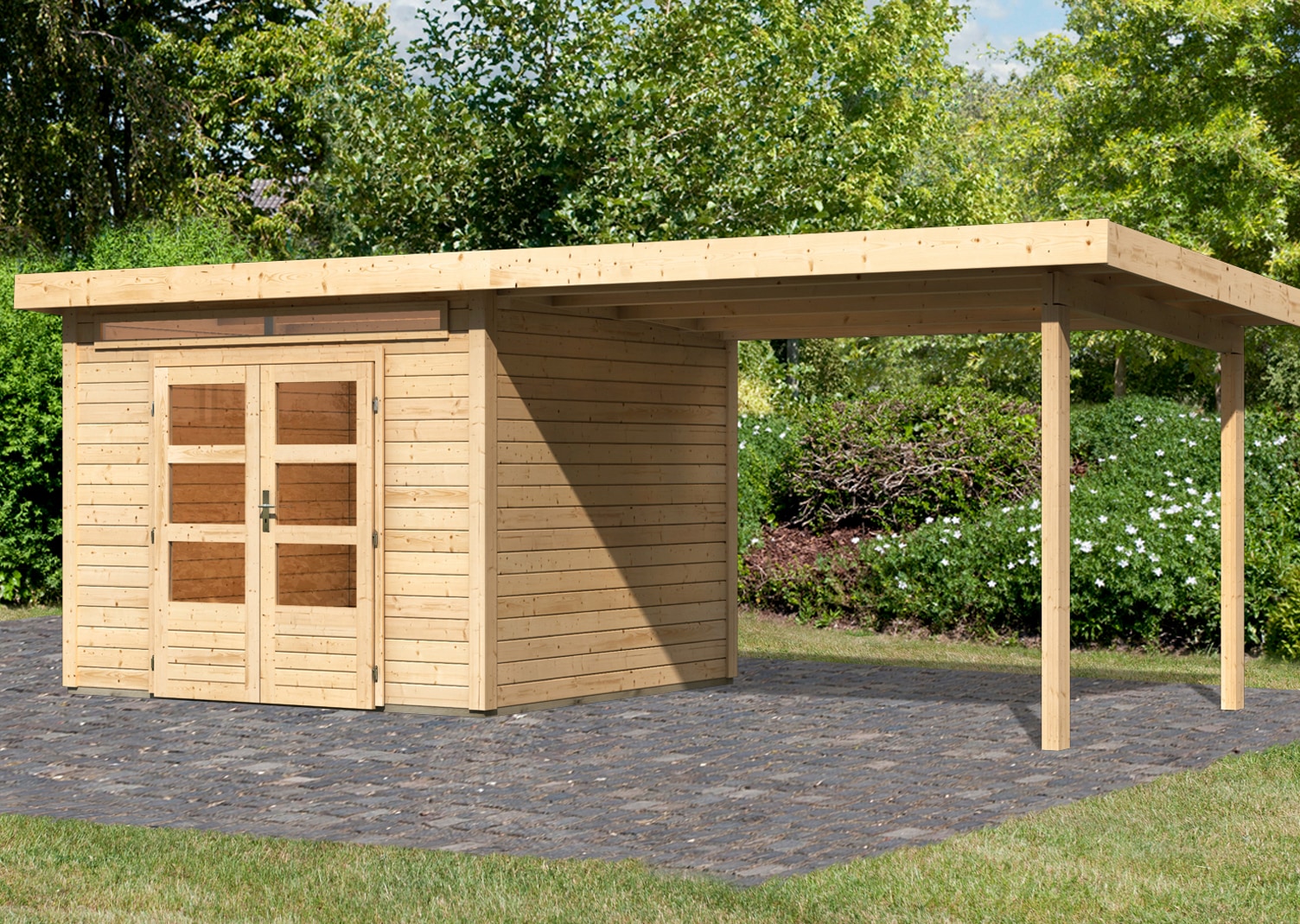 Karibu Gartenhaus »Ammersee 4«