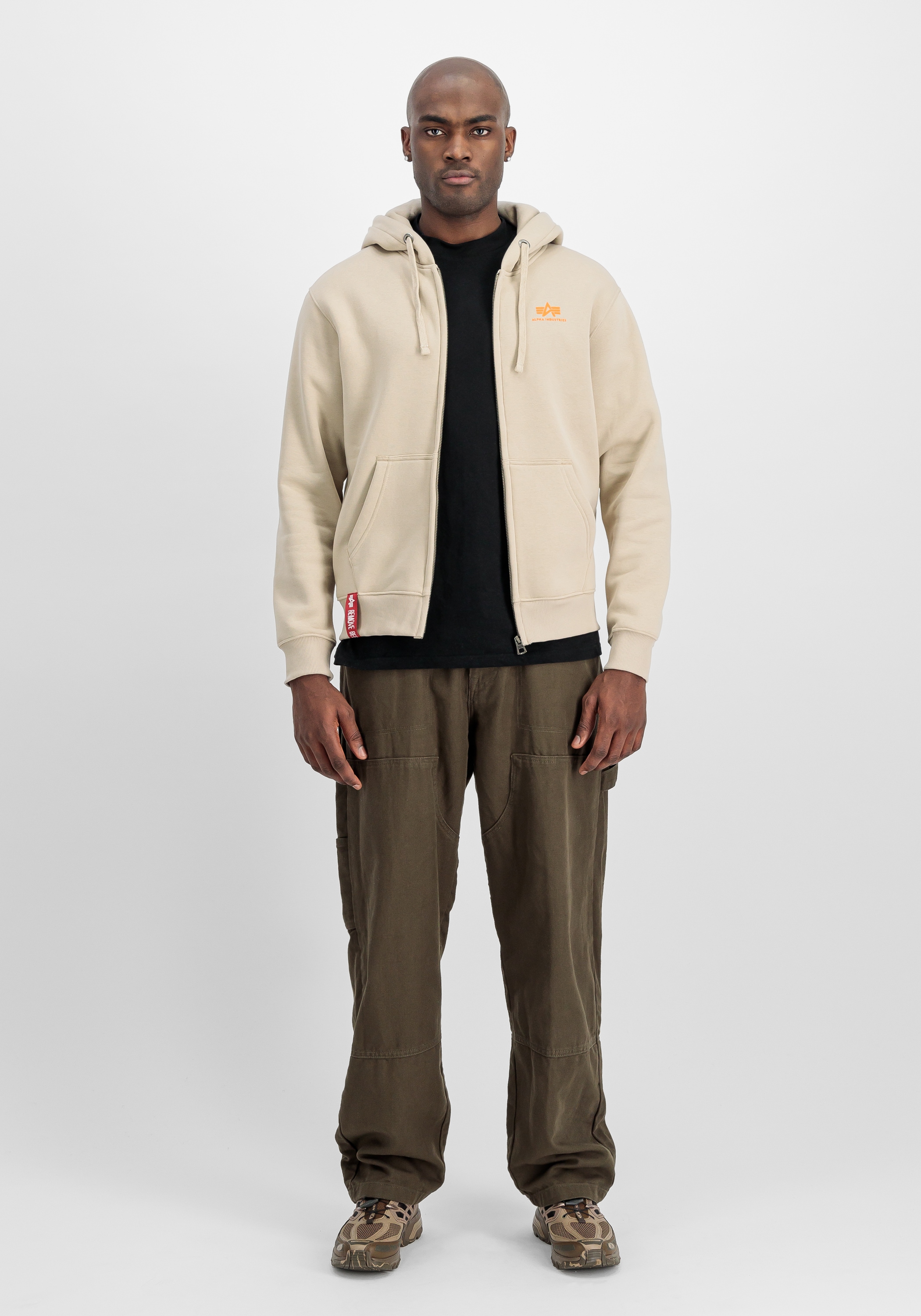 Alpha Industries Hoodie »Alpha Industries Men - Hoodies Basic Zip Hoodie SL«