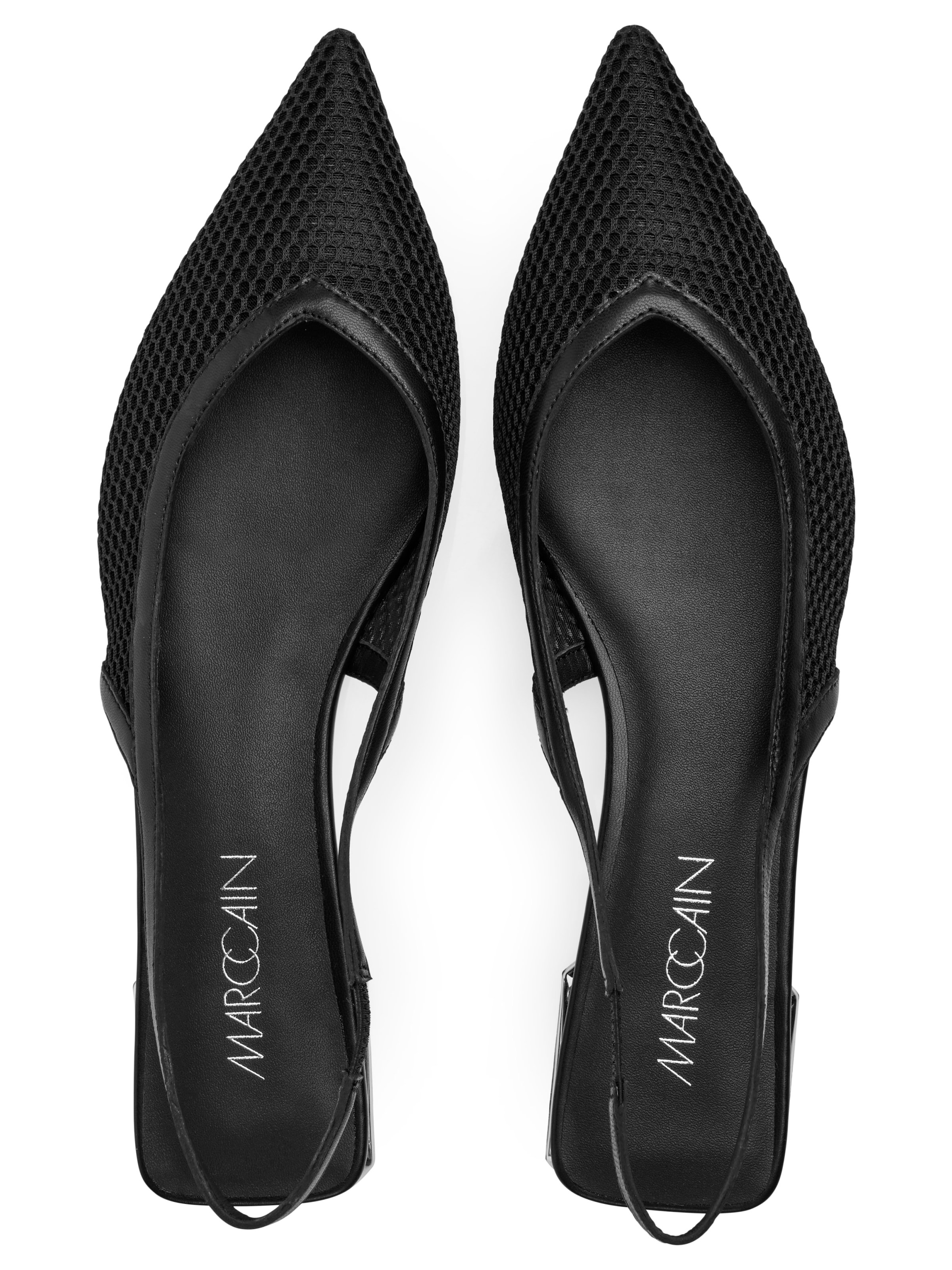 Marc Cain Slingpumps »Andalusian Breeze«, Flats, Ballerina, Sling mit Gummizug am Fersenriemchen