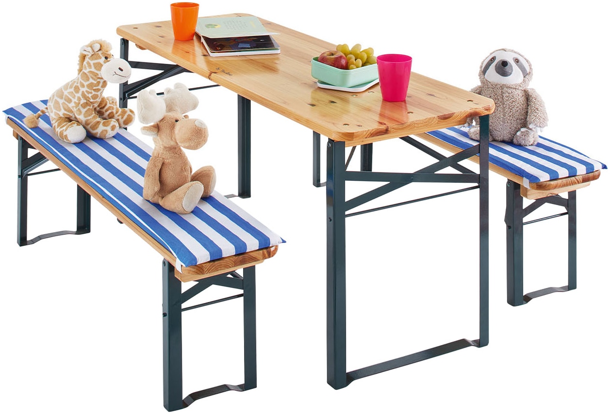 Pinolino® Kinder-Sitzauflage »Polsterauflagen für Sepp« Set, 2 tlg. Passt auf alle Kindersitzgarnituren »Sepp«