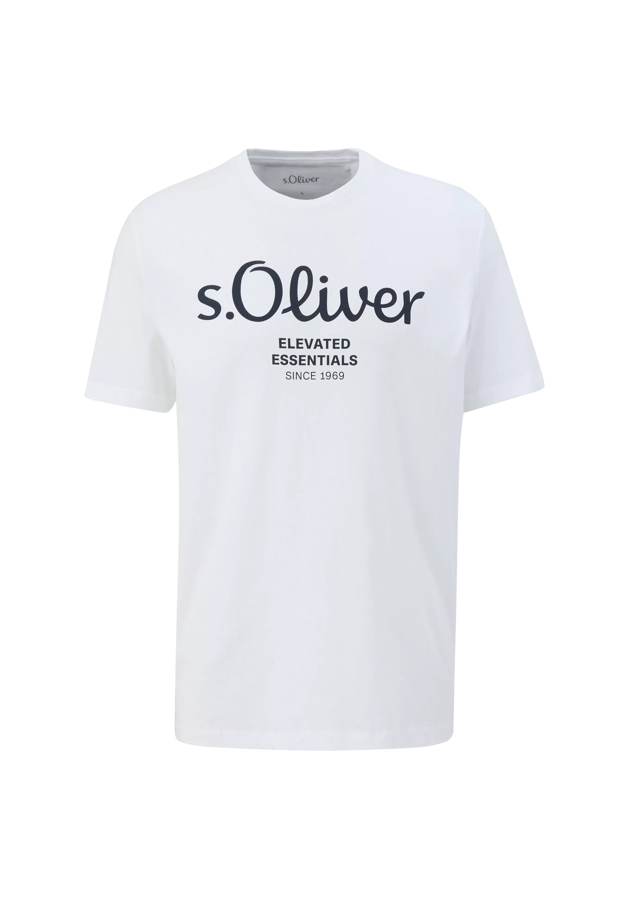 s.Oliver T-Shirt »T-Shirt Logo T-Shirt 1er Pack«