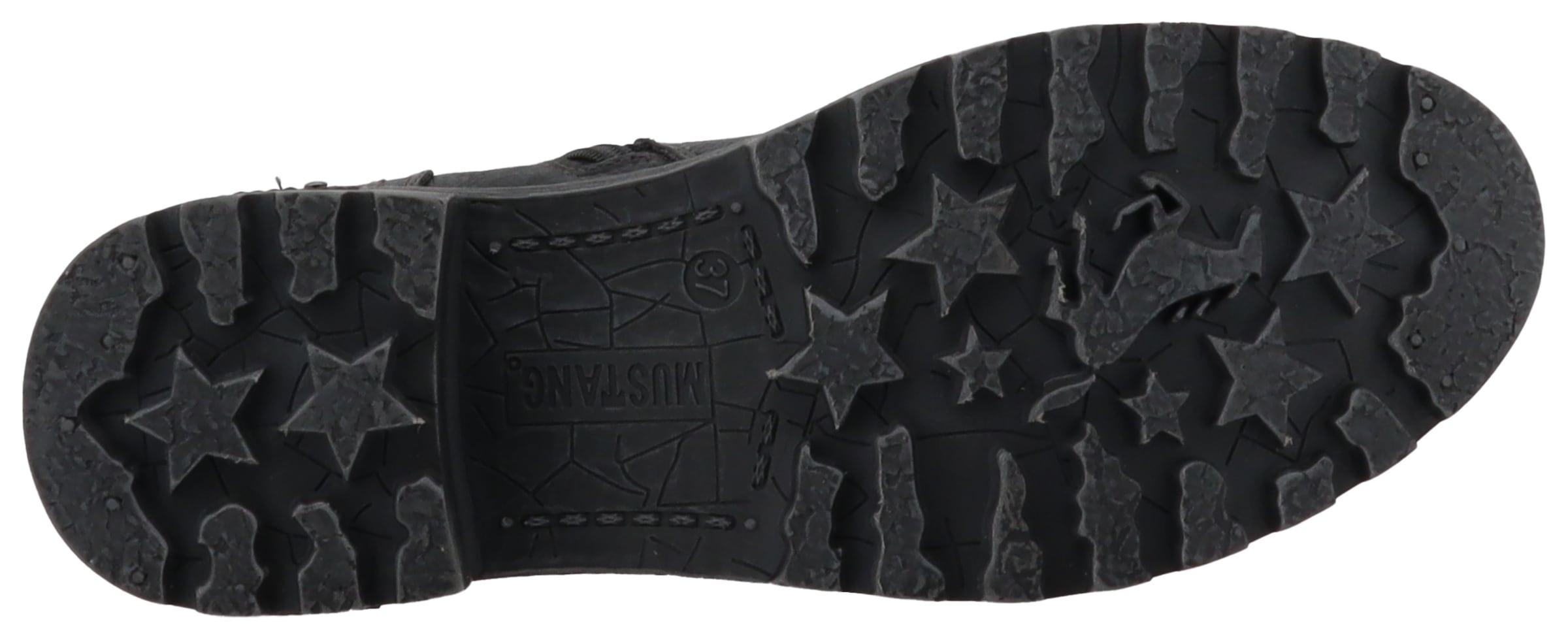 Mustang Shoes Winterboots »Haukea«  Biker Boots mit Blockabsatz und TEX-Membrane