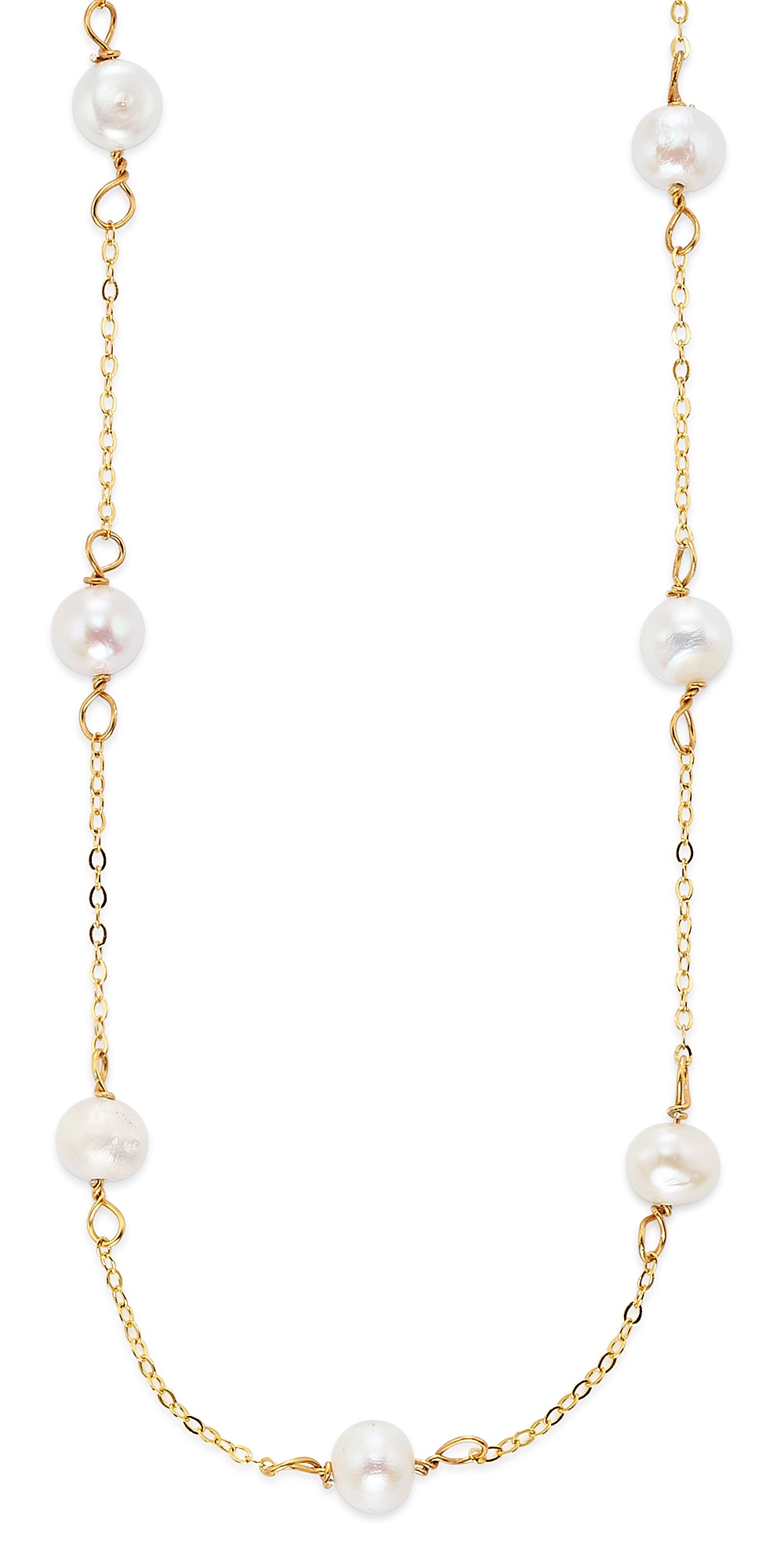 Aniston JEWELRY & WATCHES Silberkette »Schmuck Geschenk Halskette« mit Naturperle