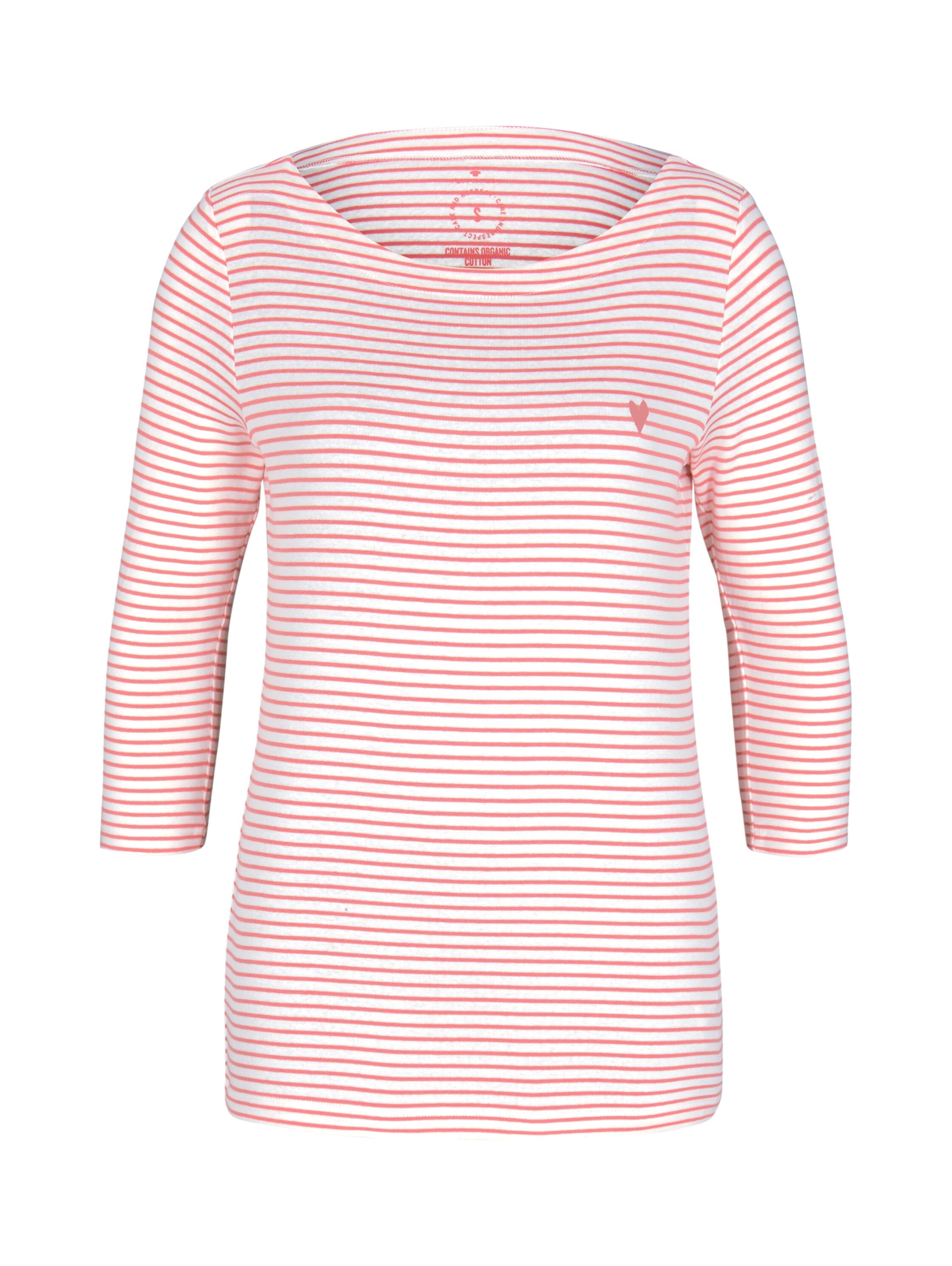 TOM TAILOR 3/4-Arm-Shirt mit Streifenmuster