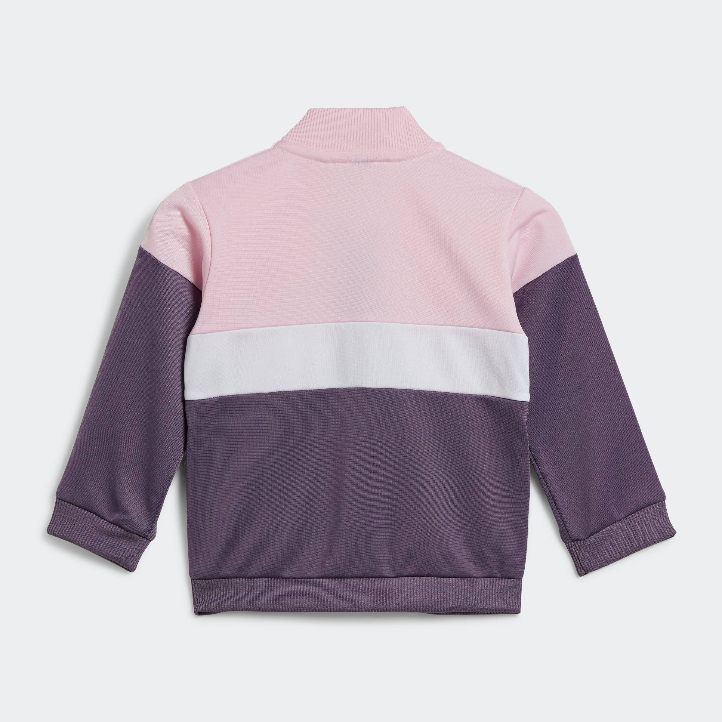 adidas Sportswear Trainingsanzug »TIBERIO 3-STREIFEN COLORBLOCK SHINY KIDS«, (2 tlg.)