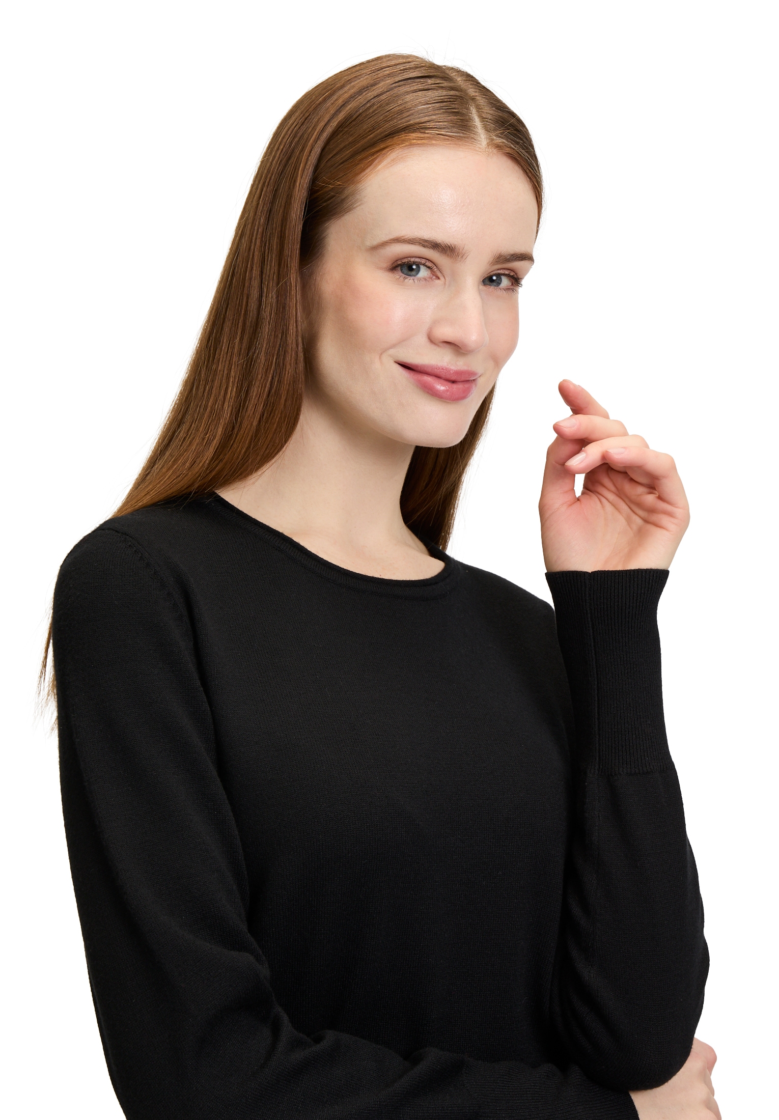 Betty Barclay Strickkleid »Strickkleid mit Rundhalsausschnitt«
