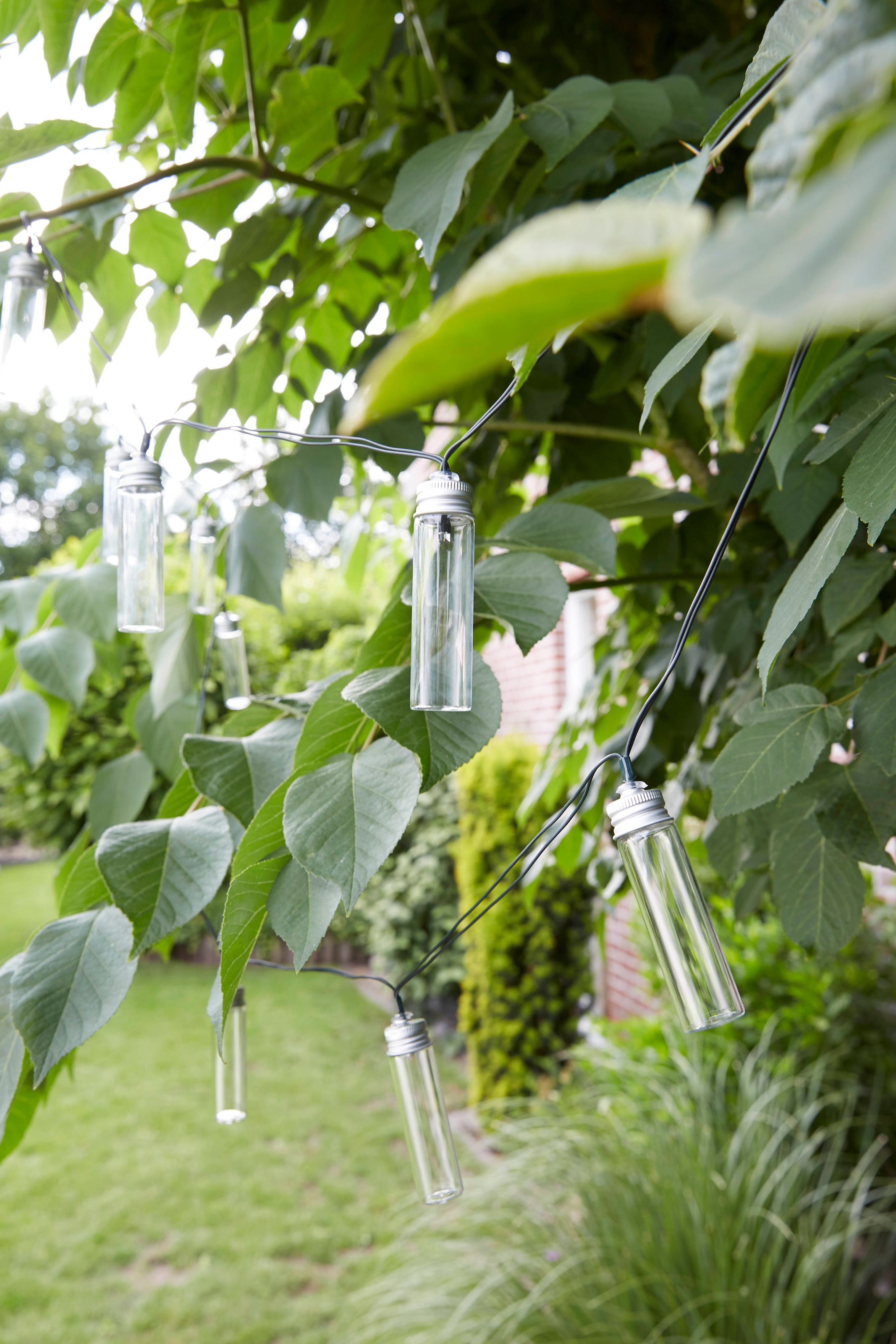 LUXFORM LED-Lichterkette »Luxform Solar Monte Gordo« 1 Stk.-flammig LED-Lichterkette, Solarenergie, IP44