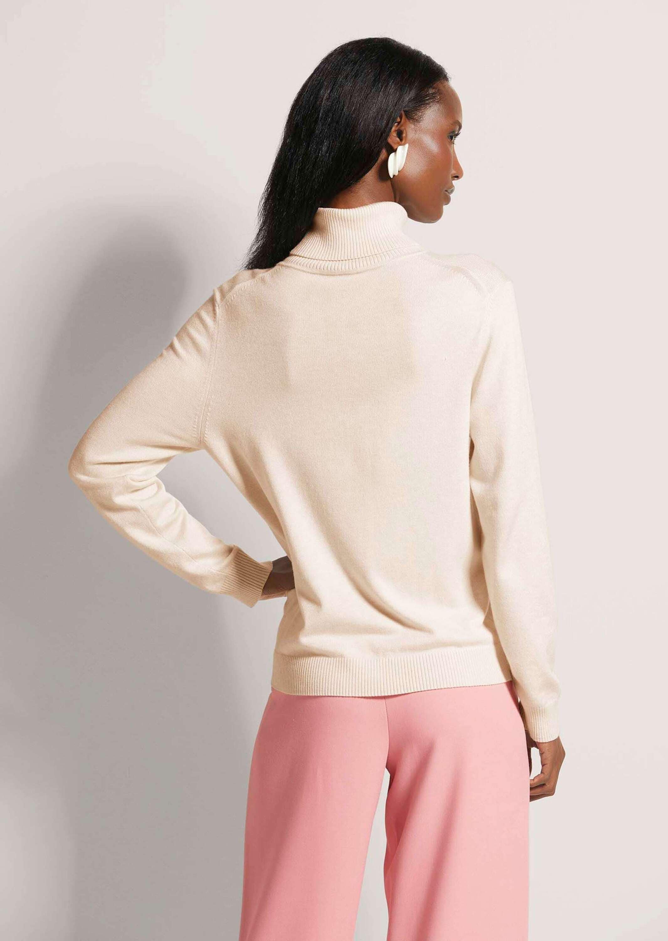 MADELEINE Longpullover »Strickpullover Schmaler Feinstrickpullover«