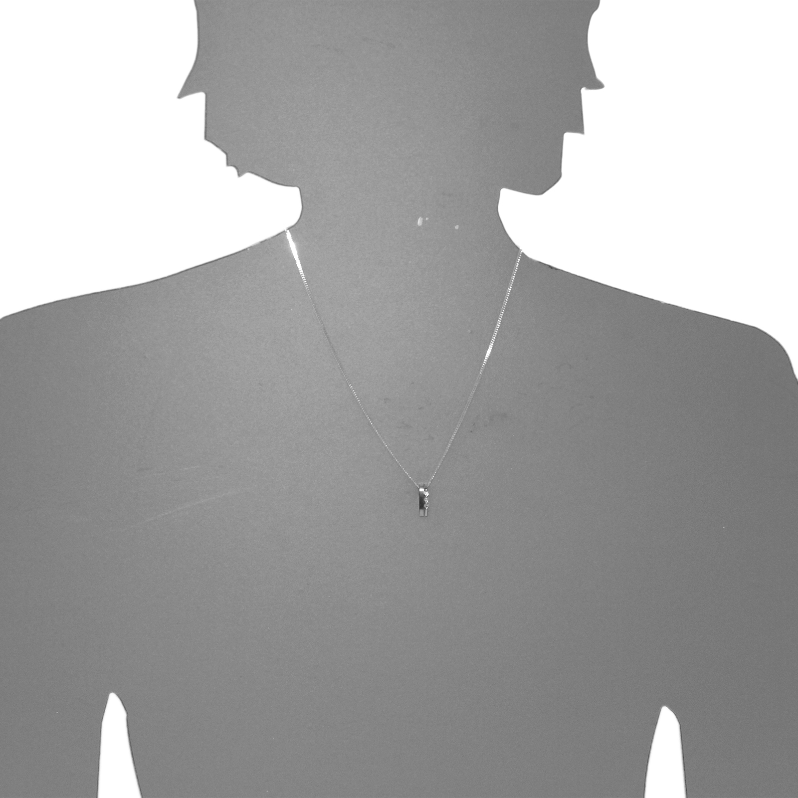 OSTSEE-SCHMUCK Kettenanhänger »- Gleiter-Alicia - Silber 925/000 - Zirkonia«