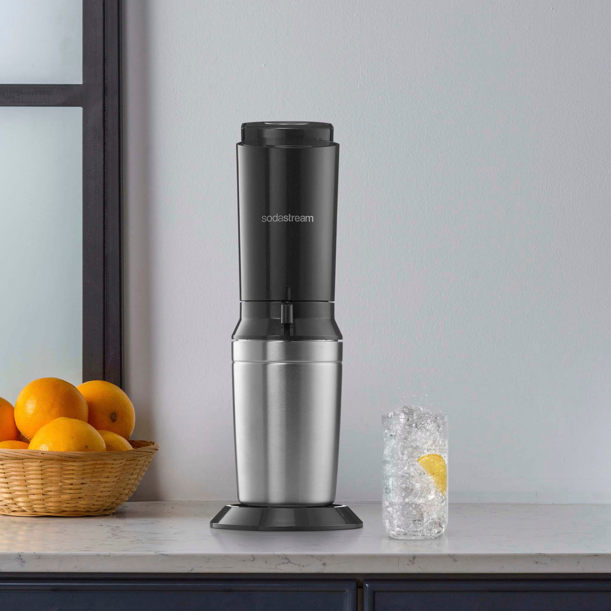 SodaStream Wassersprudler »Crystal 3.0« mit Quick Connect CO2-Zylinder und 1x Glaskaraffe 0,7 L