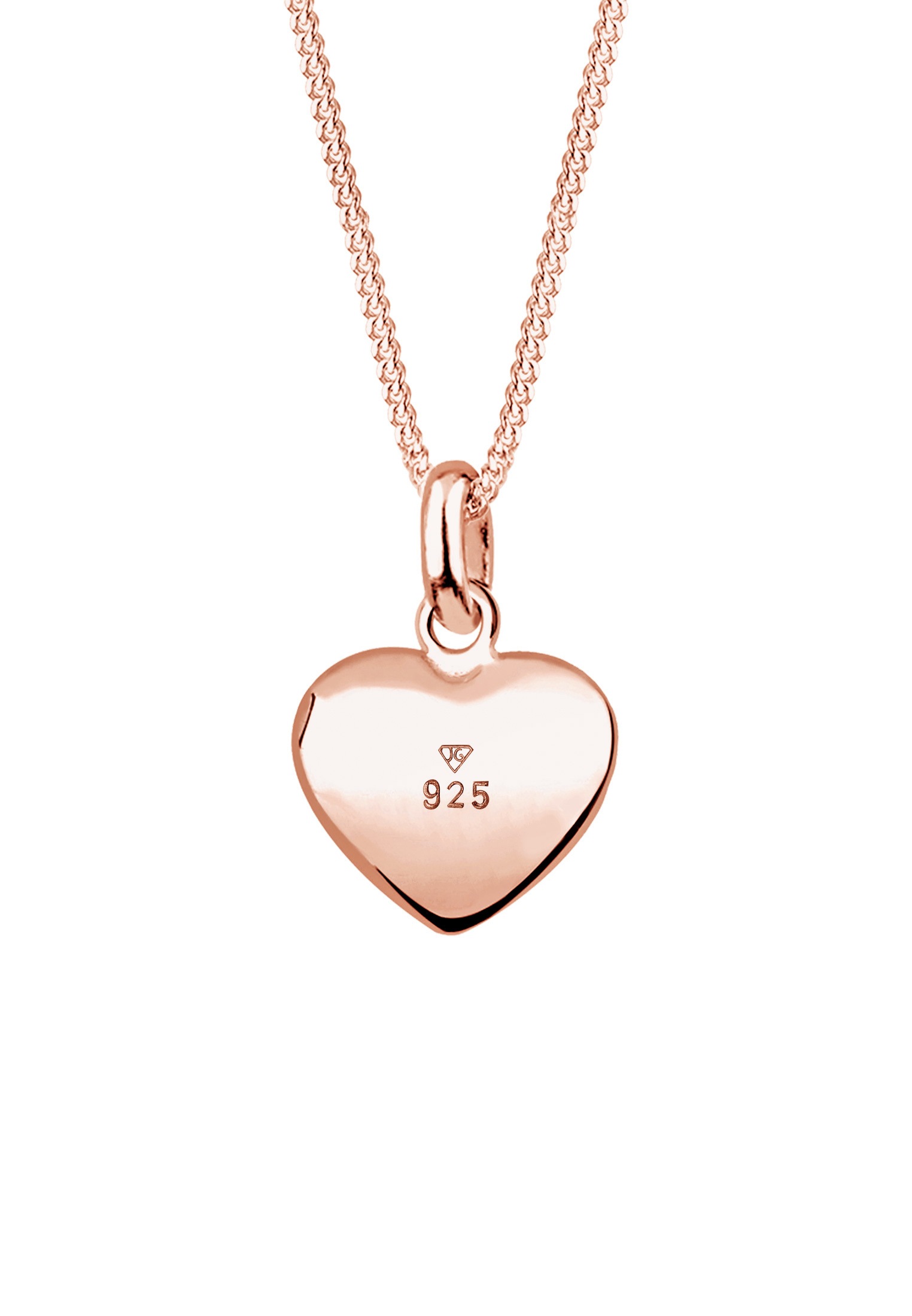 Elli Kette mit Anhänger »Halskette Herz Filigran Klassisch 925 Silber«