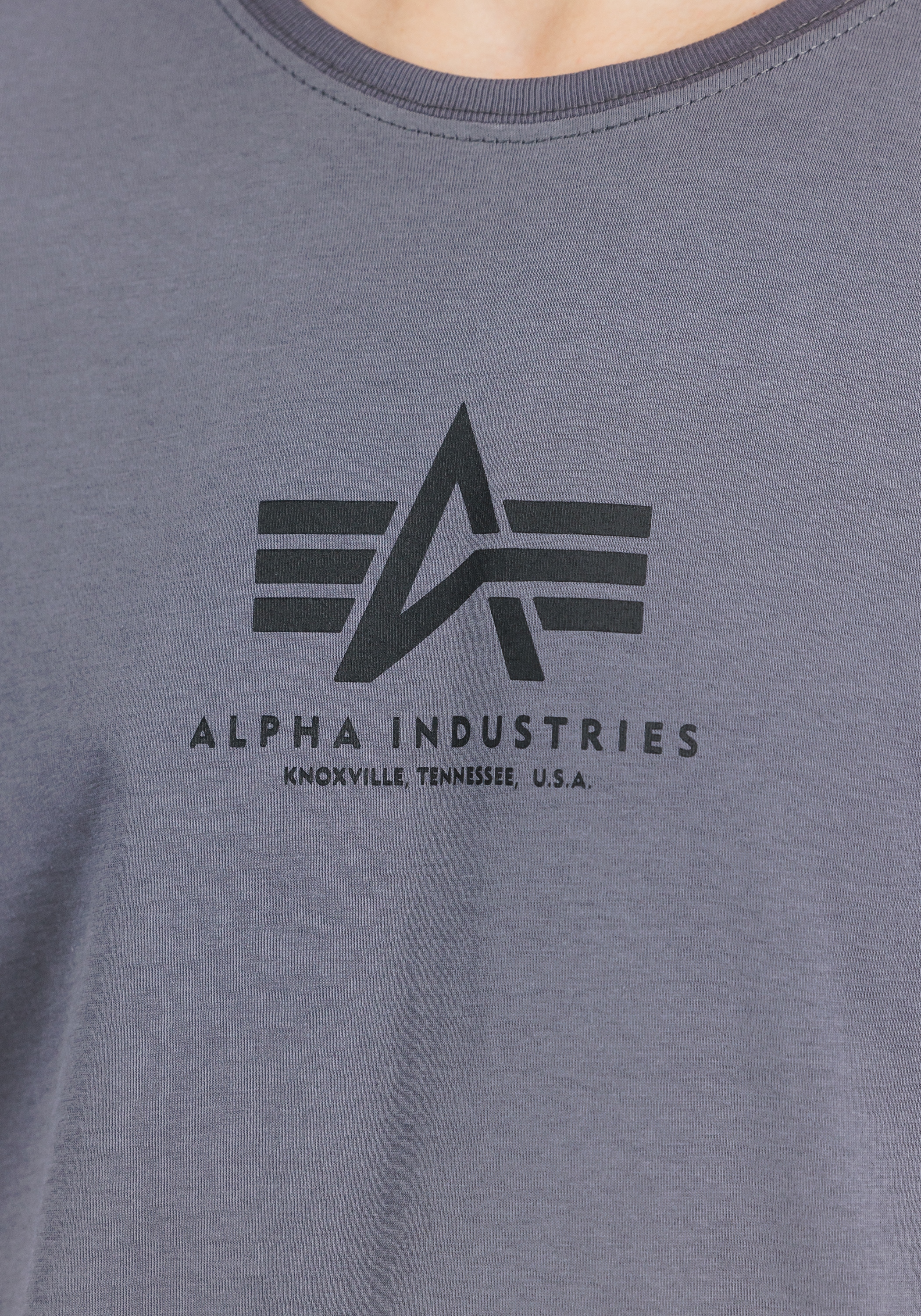 Alpha Industries T-Shirt »Alpha Industries Men - T-Shirts Basic T-Shirt ML«