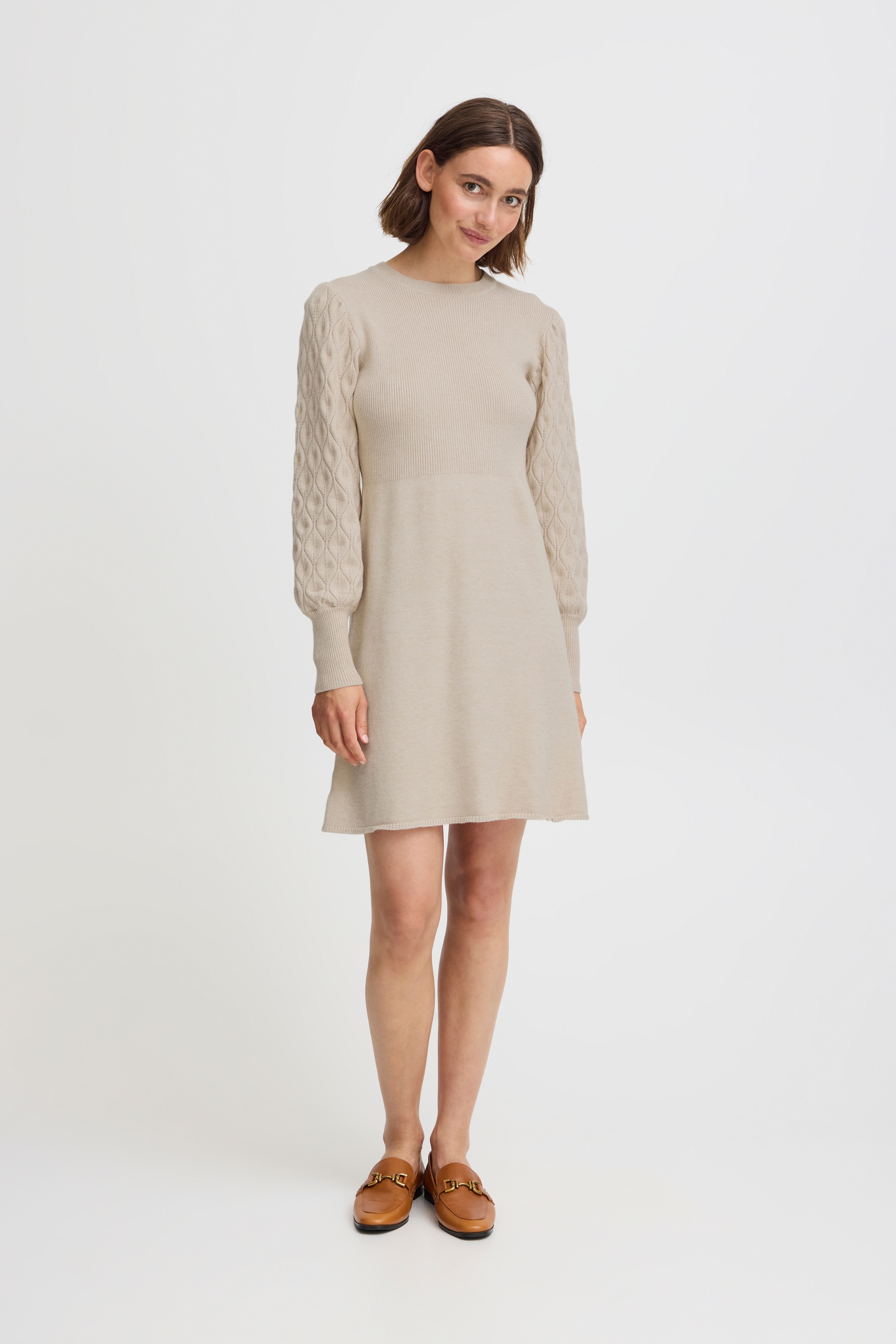 b.young Midikleid »Kleid BYNONINA«