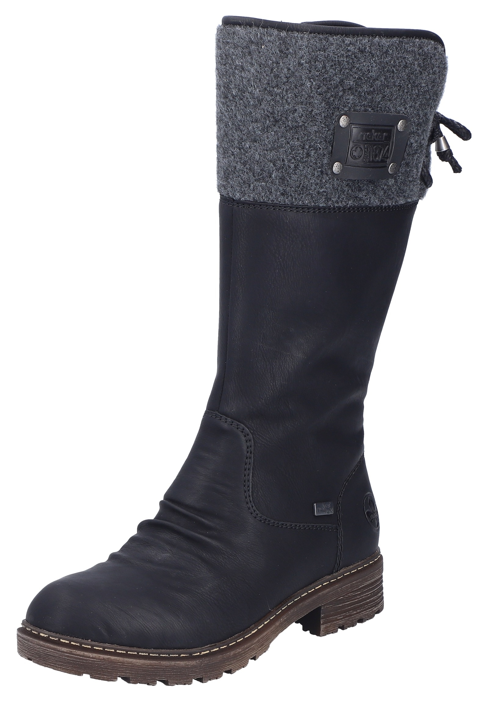 Winterstiefel, Langschaftstiefel mit wasserabweisender riekerTEX-Membran