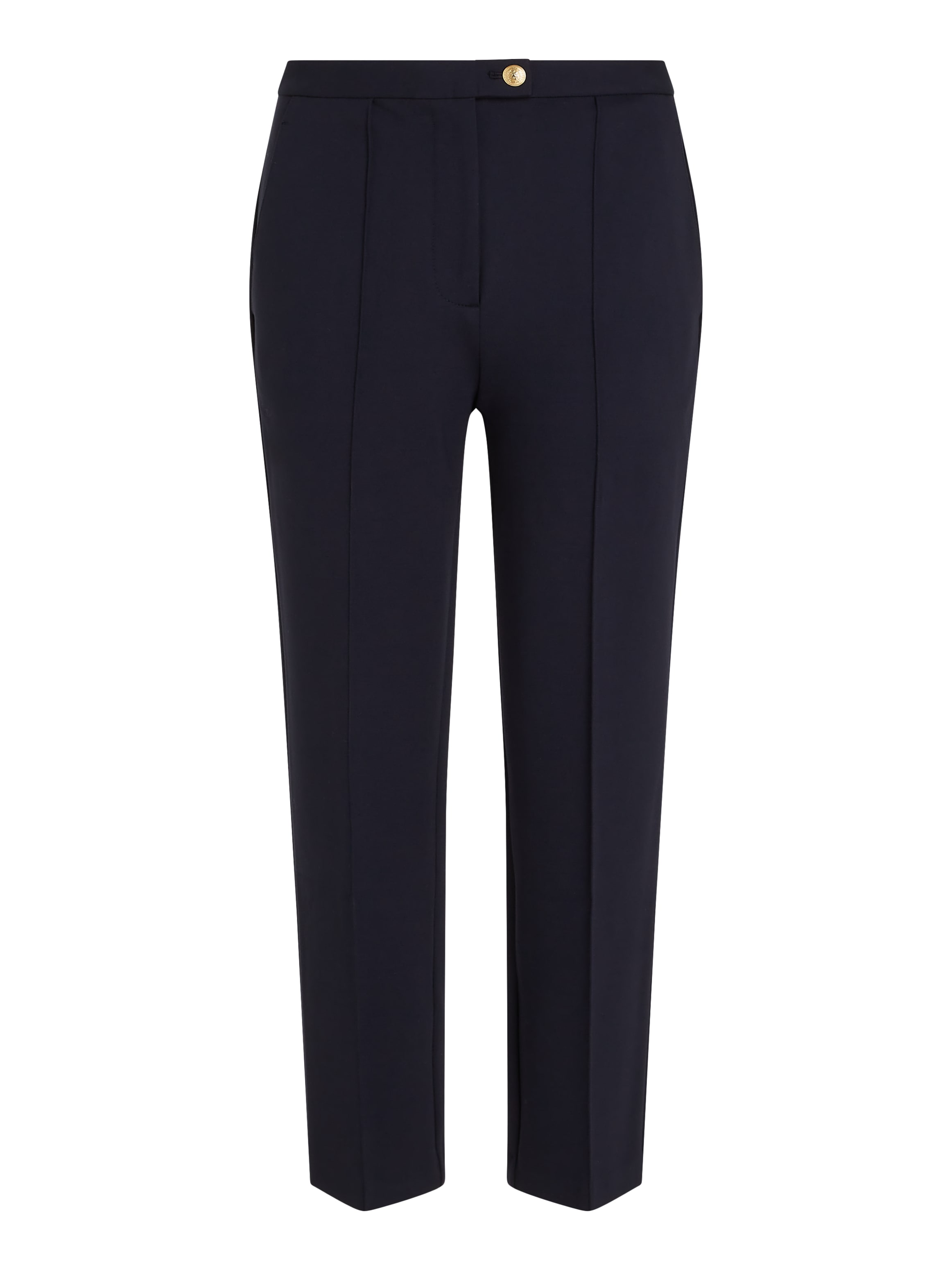 Tommy Hilfiger Webhose »PUNTO SLIM STRAIGHT PANT«, mit Tommy Hilfiger Flagge