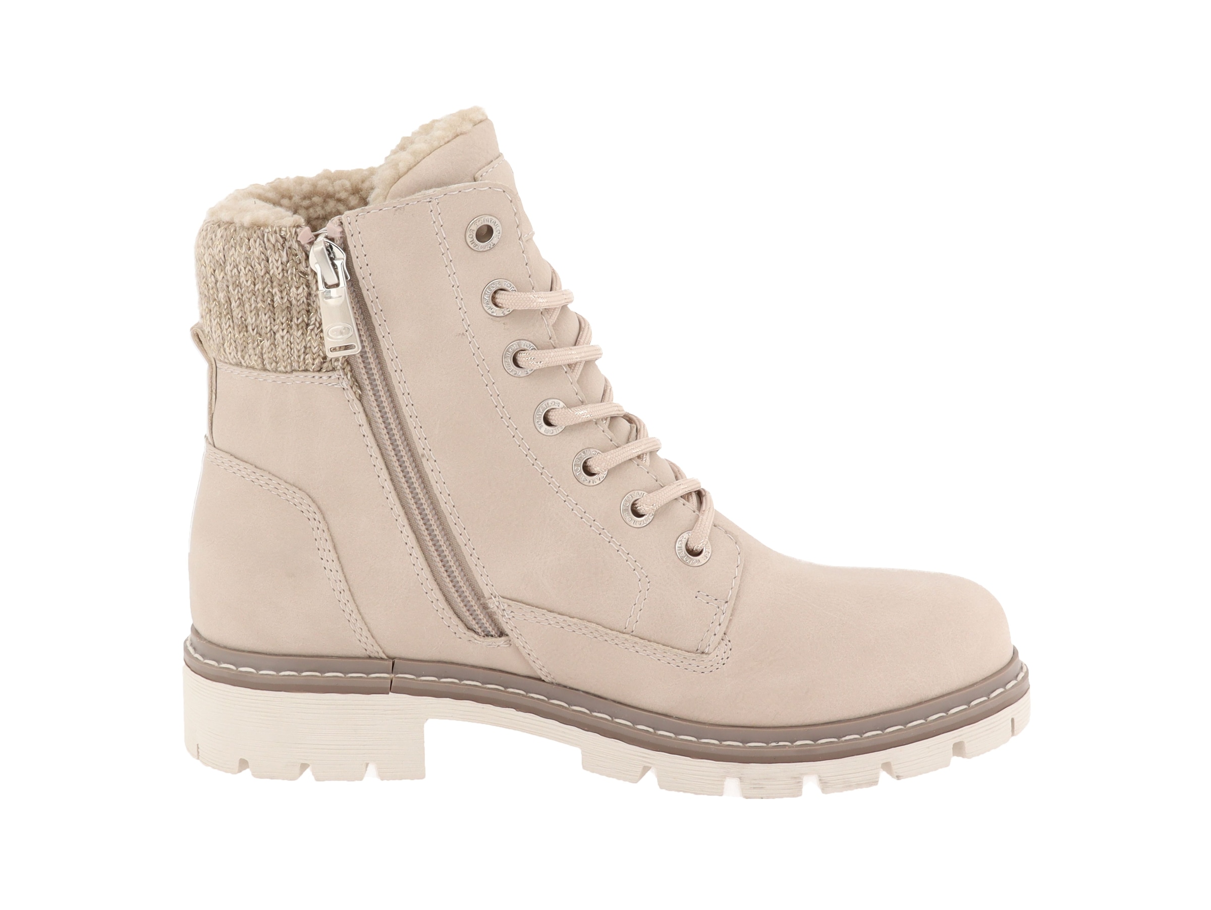 TOM TAILOR Schnürboots  Winterboots mit wasserabweisendem TEX, Komfortweite G