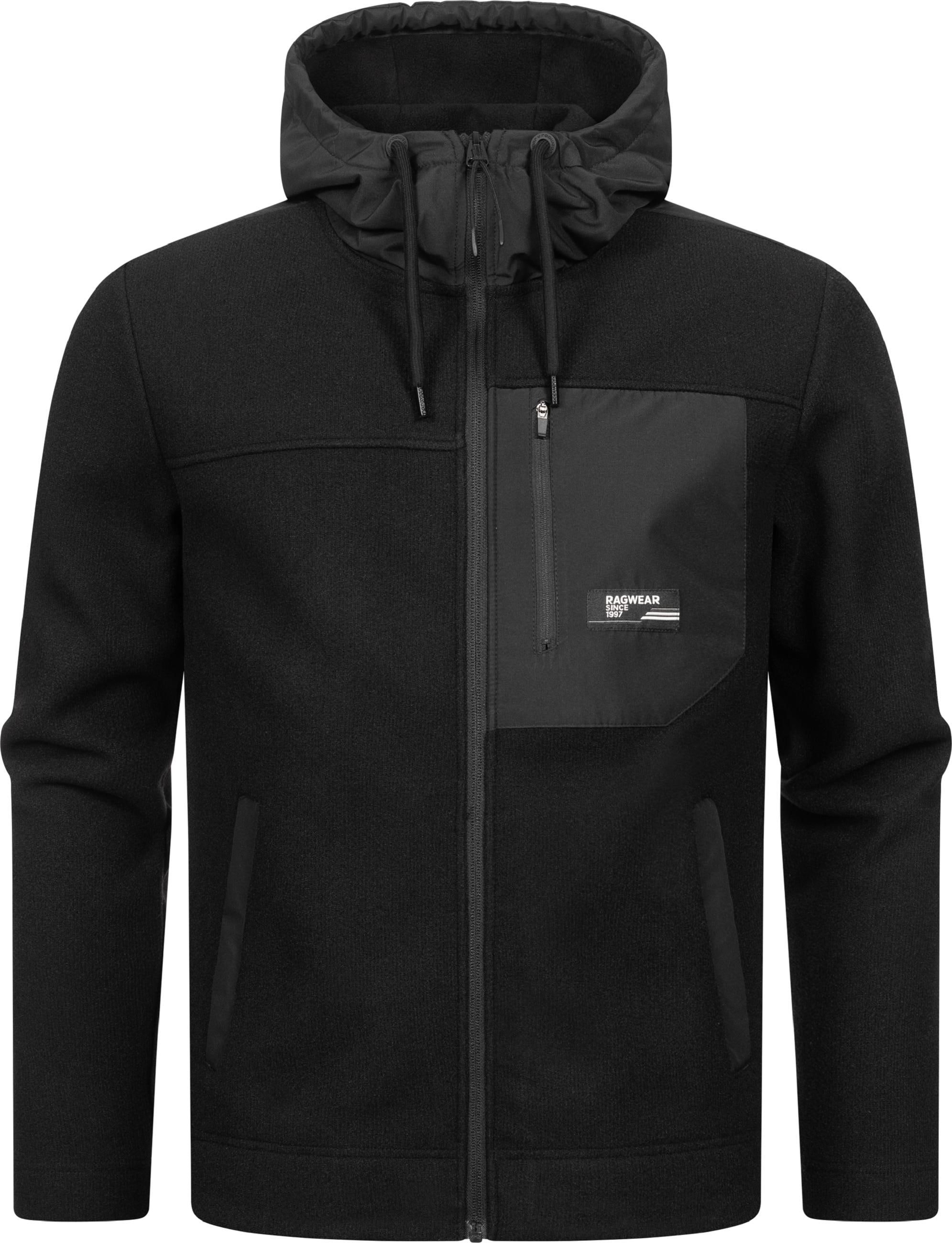 Sweatjacke »Fleecejacke Brodney«, Stylische Herren Übergangsjacke mit Brusttasche