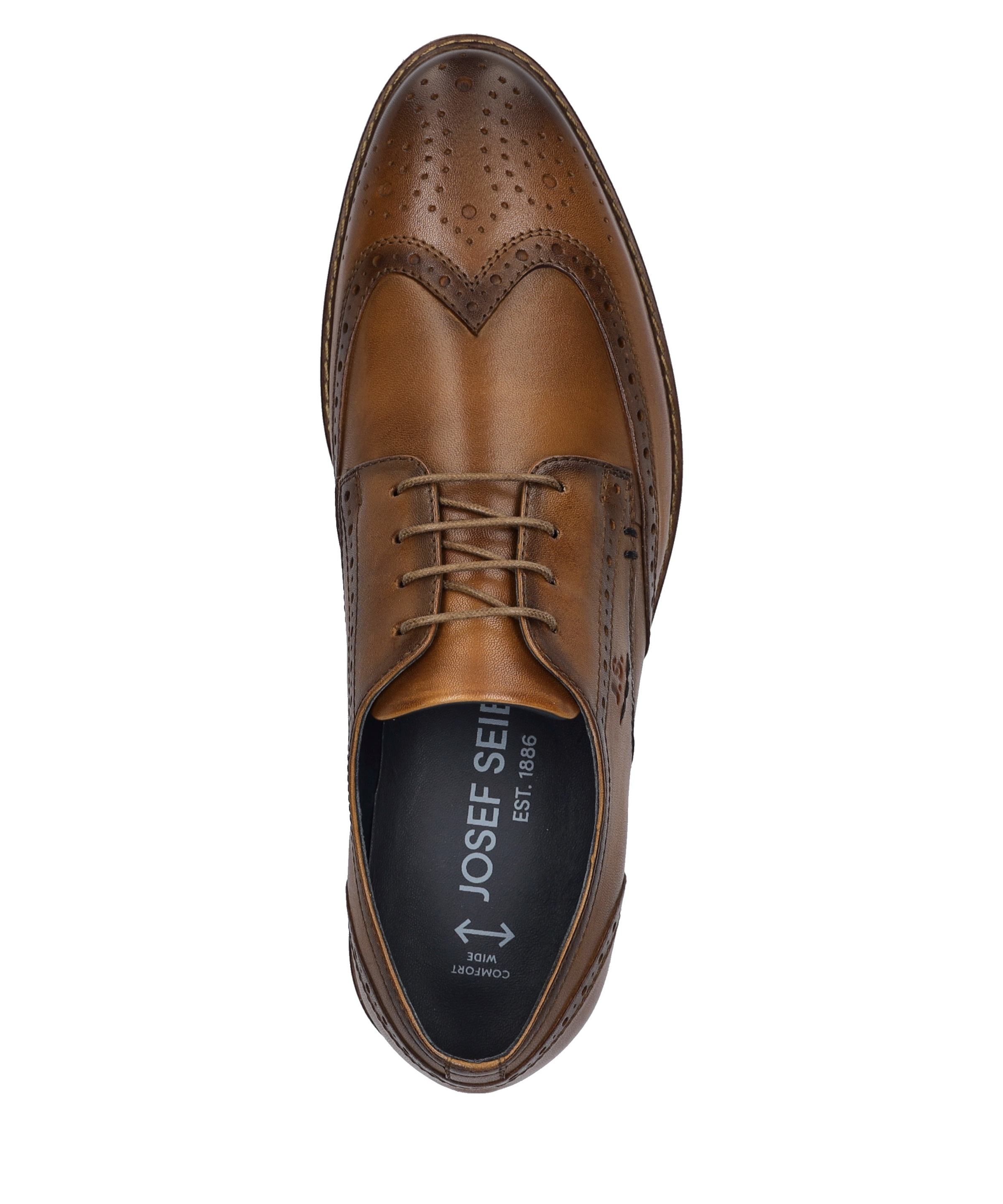 Josef Seibel Schnürschuh »Desmond 02, cognac«