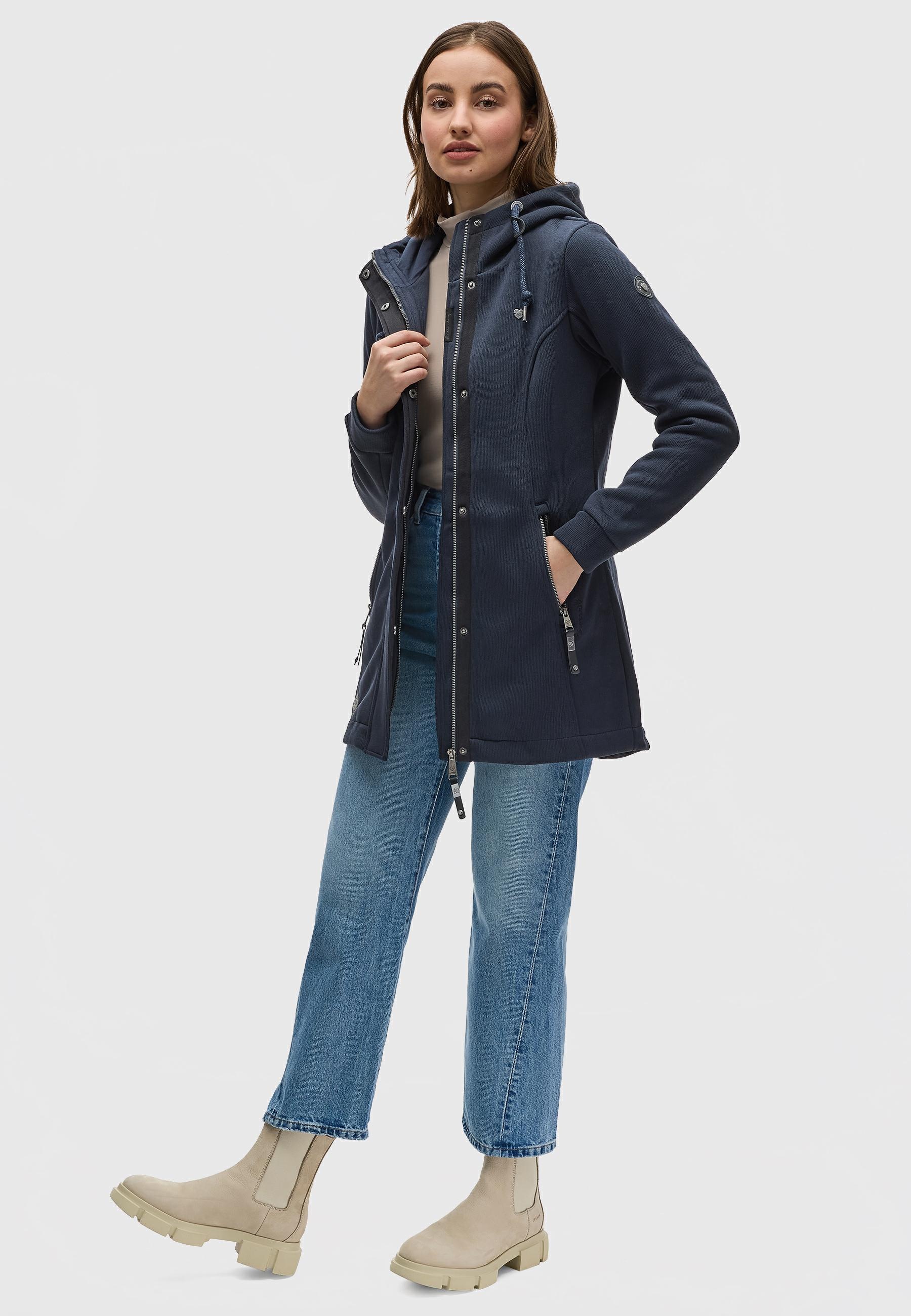 Ragwear Kapuzensweatjacke »Sweatjacke Letti Bonded«