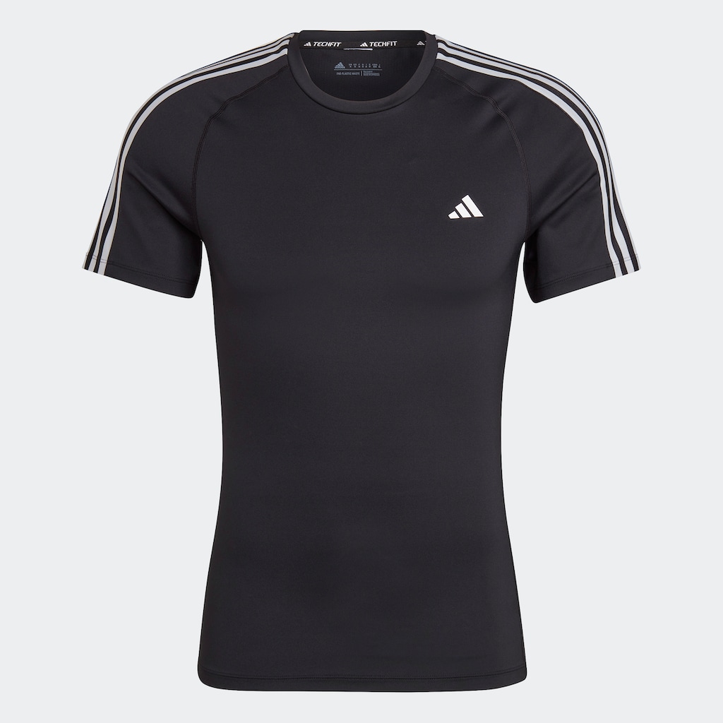 adidas Performance T-Shirt »TECHFIT 3-STREIFEN TRAINING«