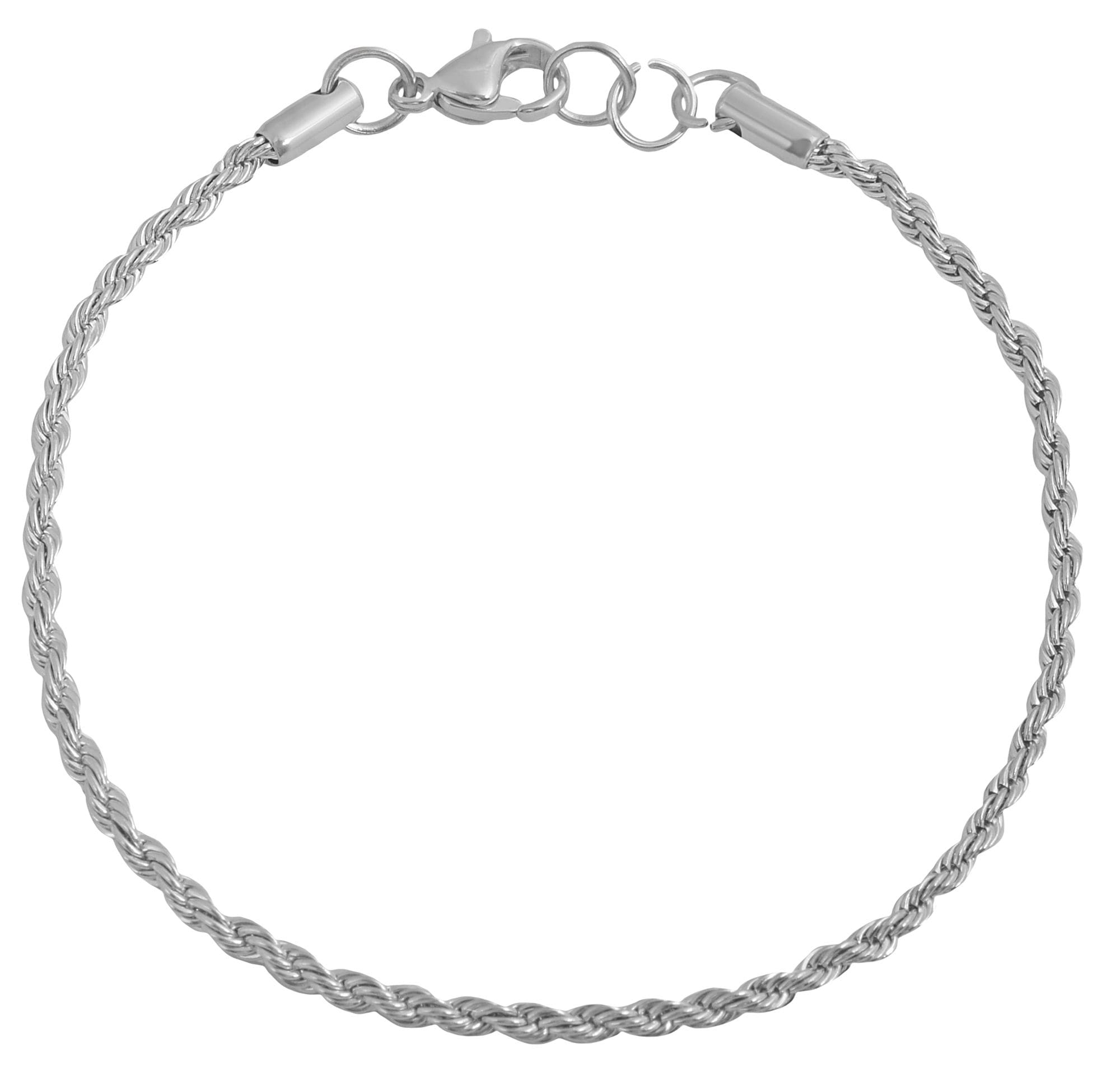 Adelia´s Armband »Damen Armband aus Edelstahl 18 cm«