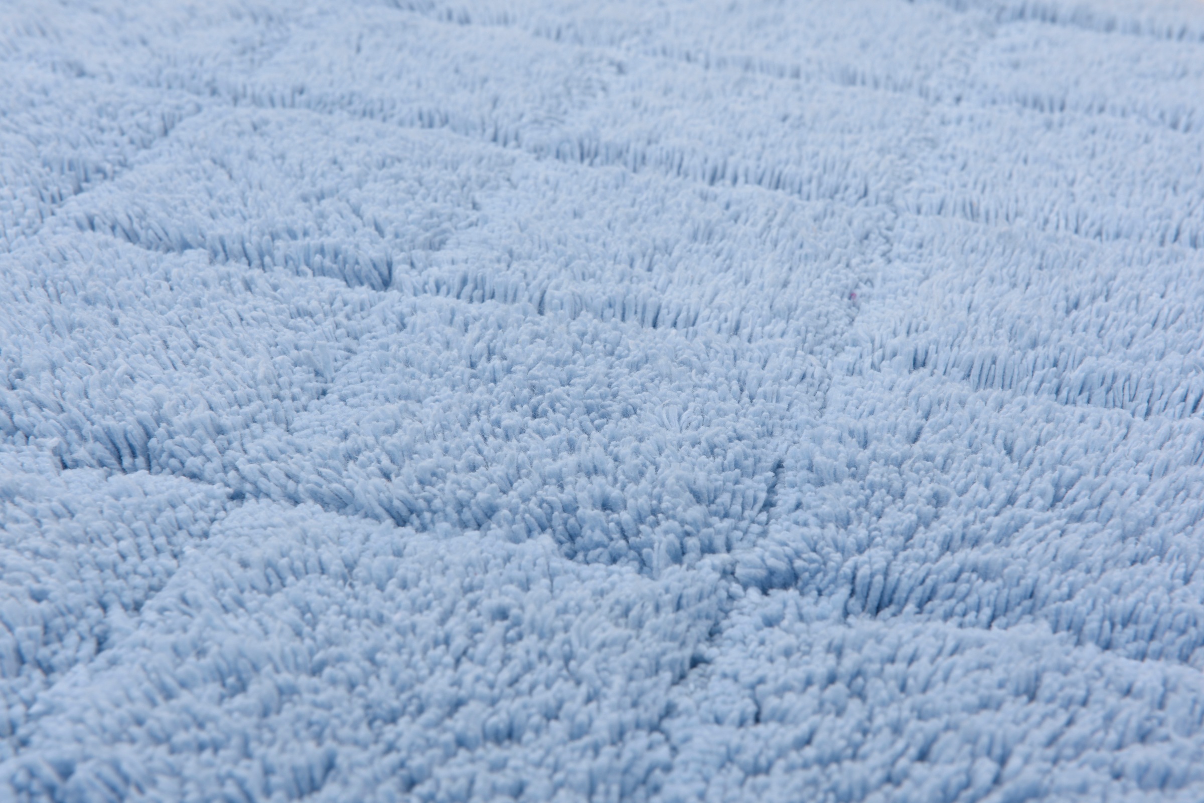 TOM TAILOR HOME Badematte »Cotton Diamond« Höhe 20 mm rutschhemmend beschichtet fußbodenheizungsgeeignet | strapazierfähig Uni Farben, Pastell Farben, Rauten, reine Baumwolle, weich & kuschelig