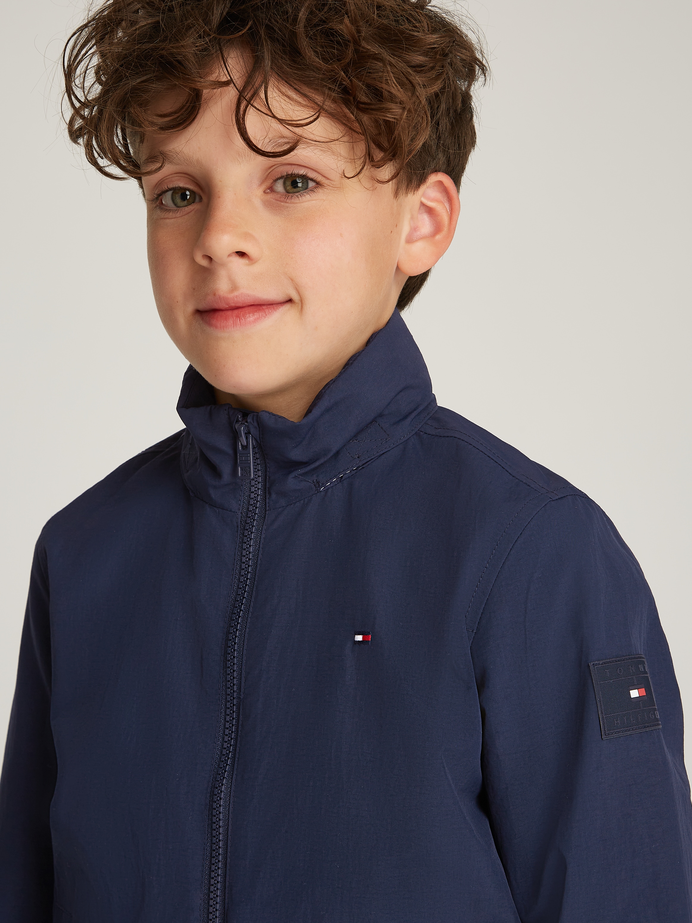 Tommy Hilfiger Outdoorjacke »ESSENTIAL JACKET«, mit Logo-Patch