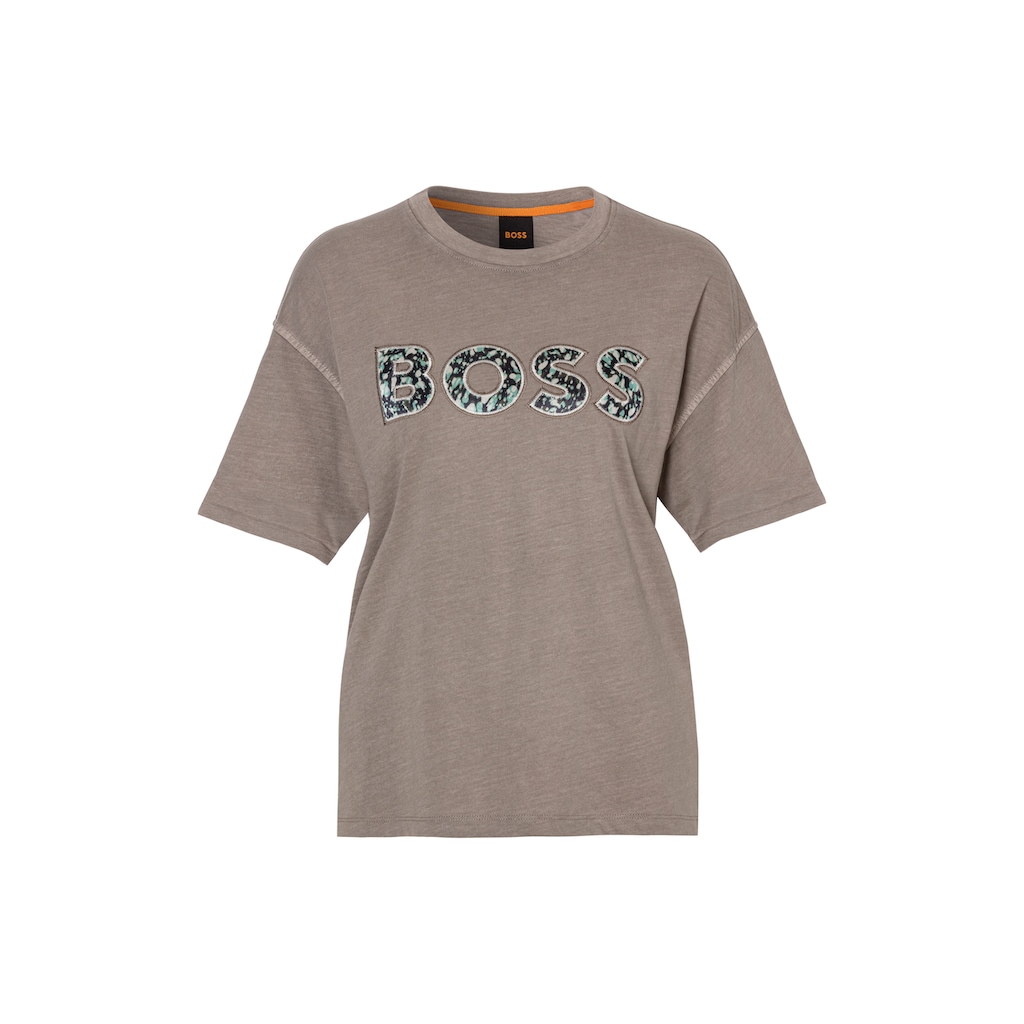 BOSS ORANGE T-Shirt »C_Evina_nevermind«