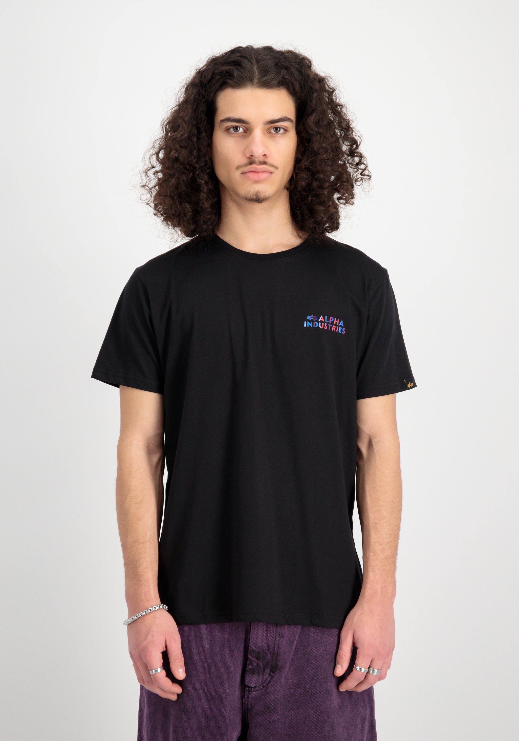 Alpha Industries T-Shirt »Alpha Industries Men - T-Shirts Holographic SL T-Shirt«