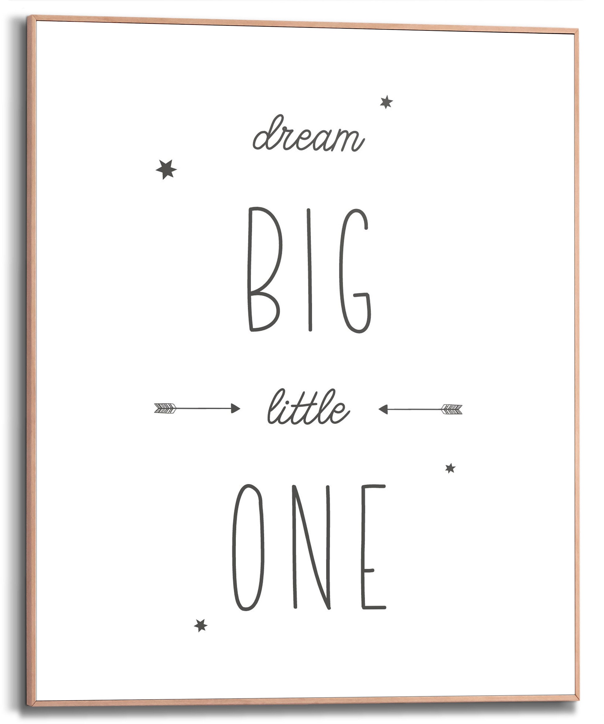 Reinders! Bild mit Rahmen »Dream Big Little One«, (1 St.)