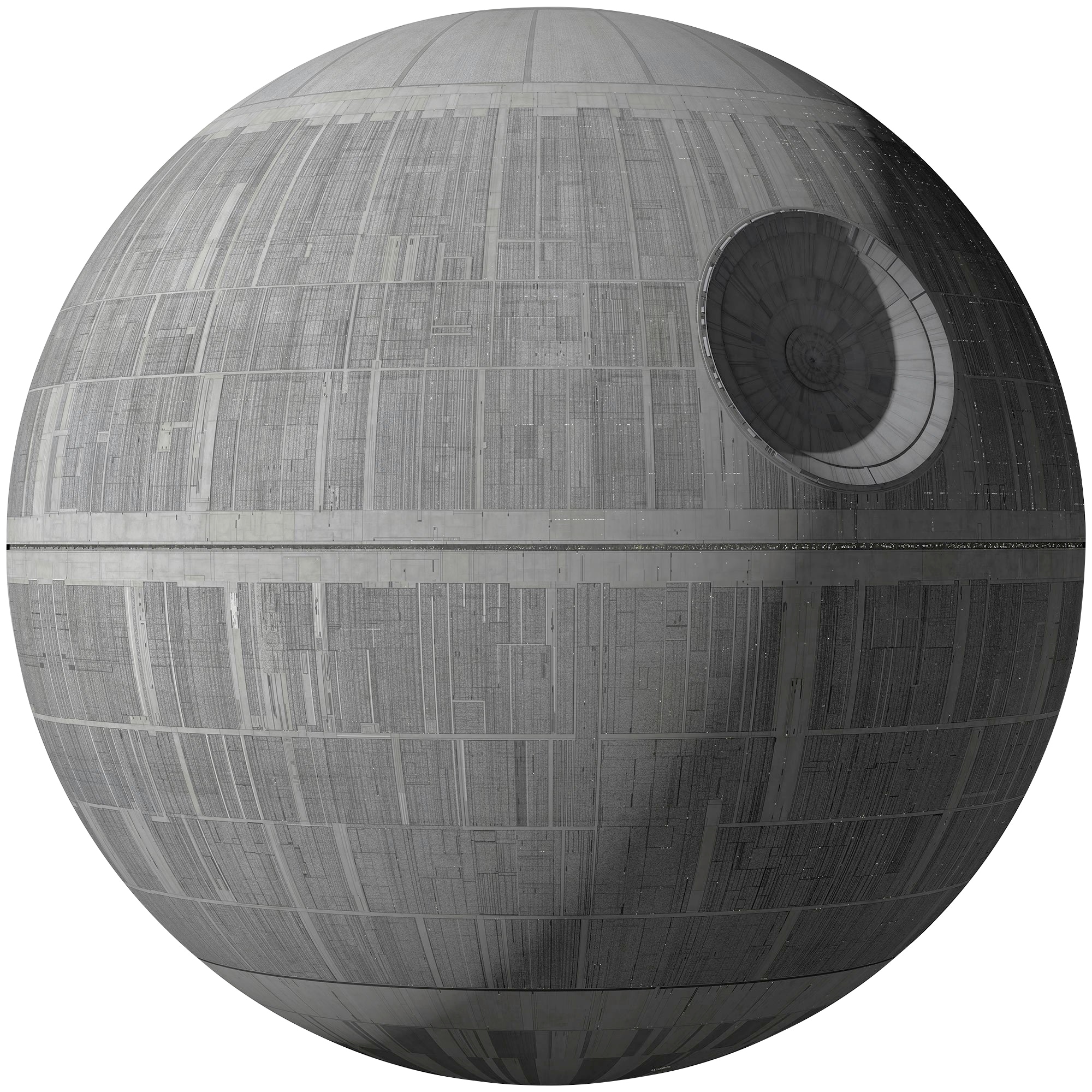 Vliestapete »Star Wars XXL Death Star«, 127x127 cm (Breite x Höhe), selbstklebendes Vlies