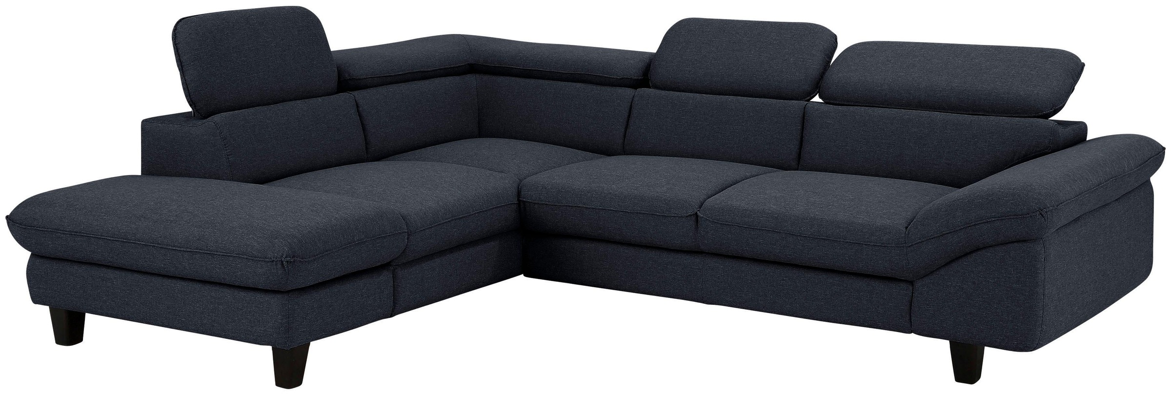 Home affaire Ecksofa »Pilot L-Form«, mit Kopfteilverstellung, wahlweise mit Bettfunktion & Bettkasten