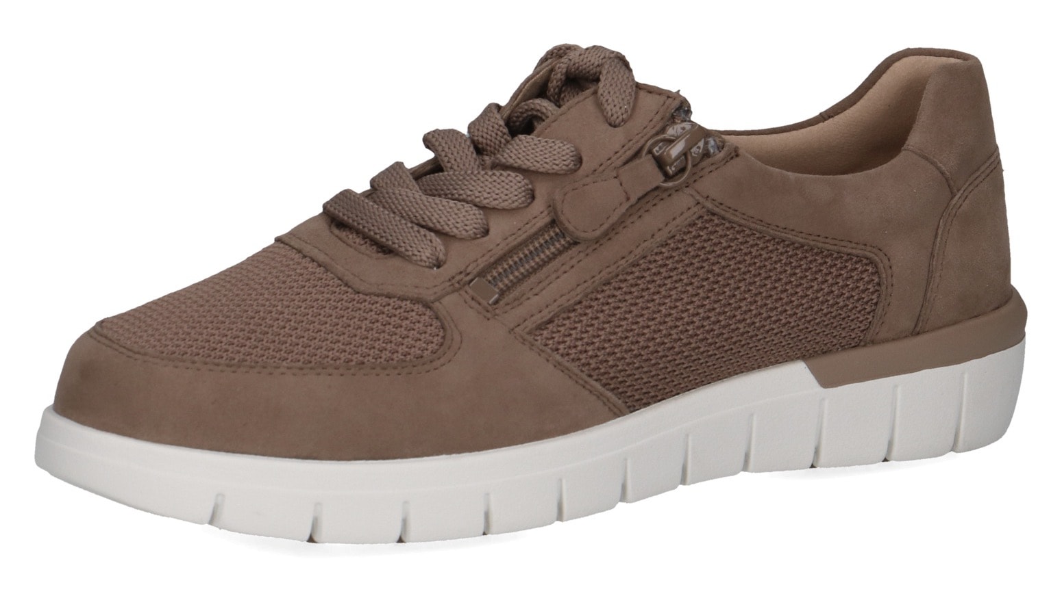 Caprice Keilsneaker, Freizeitschuh, Halbschuh, Schnürschuh in Komfortweite H (=sehr weit)