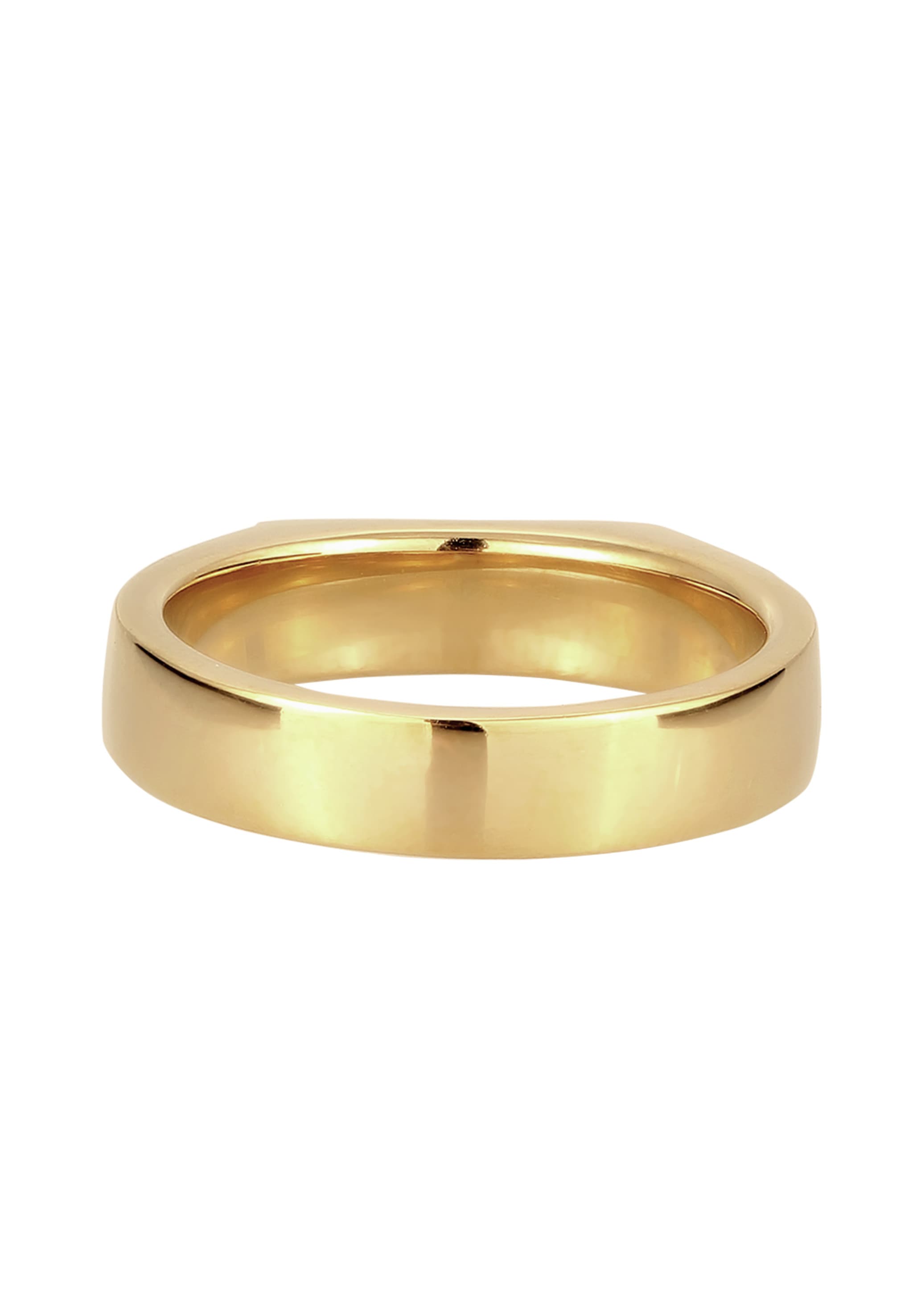 Kuzzoi Silberring »Ring Siegelring mit Kristallen von Swarovski® 925 Sterling Silber«