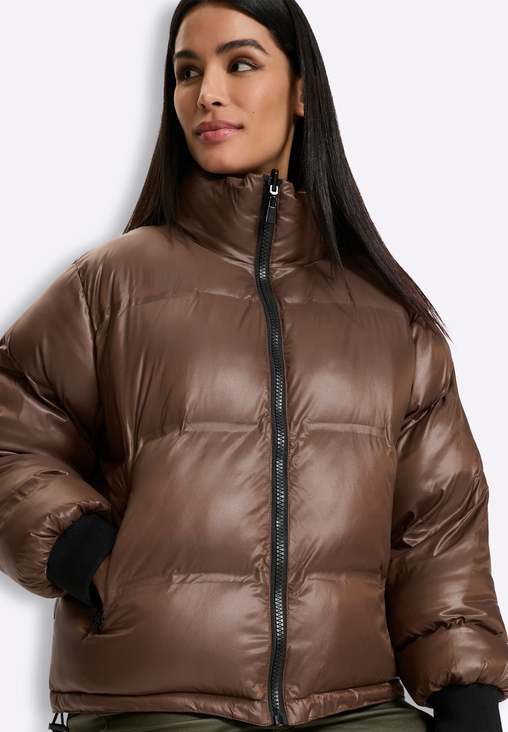 heine Steppjacke »Wendejacke Steppjacke zum Wenden« ohne Kapuze