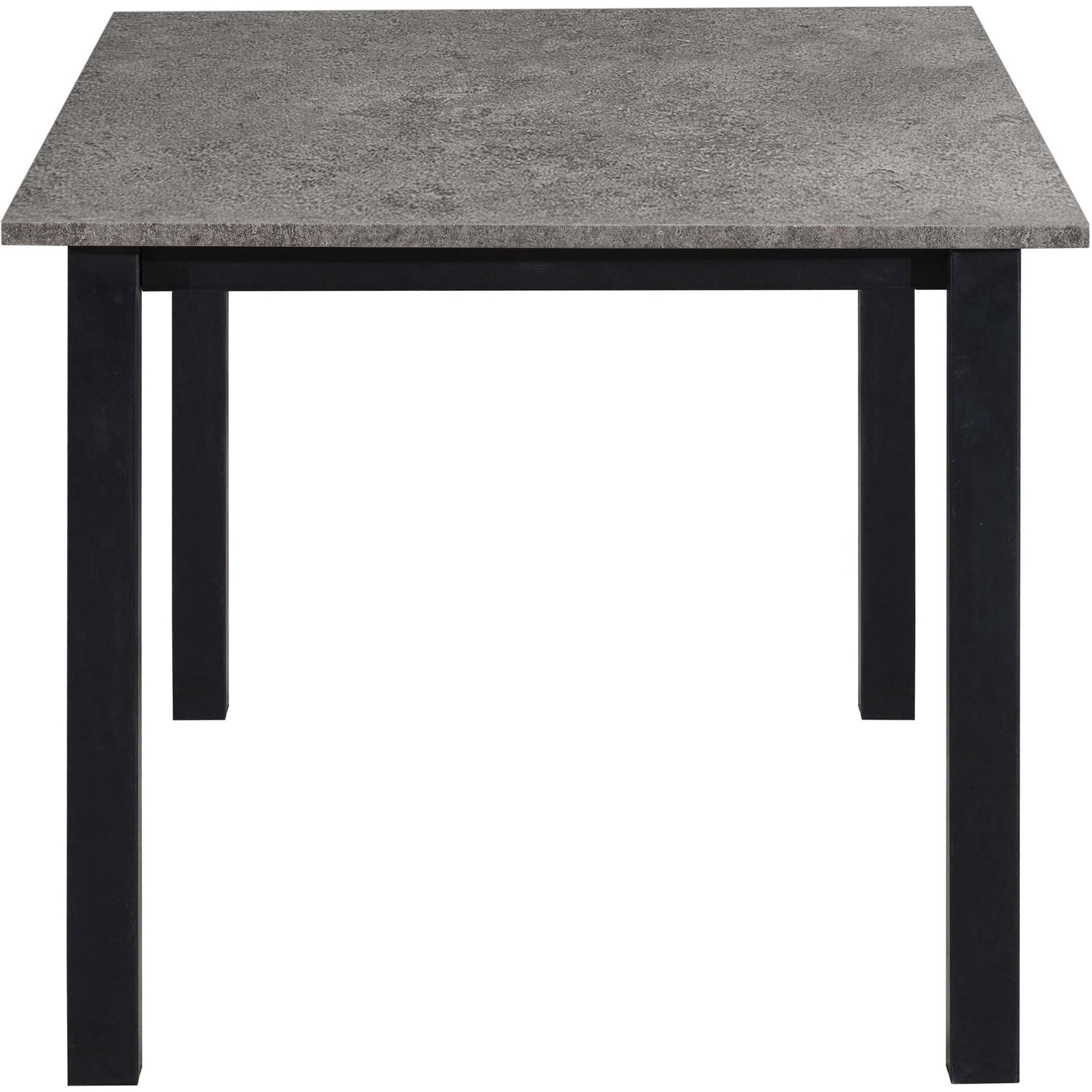 OTTO home Esstisch »Babetta« schwarzes pulverbeschichtetes Metallgestell, verschiedene Breiten