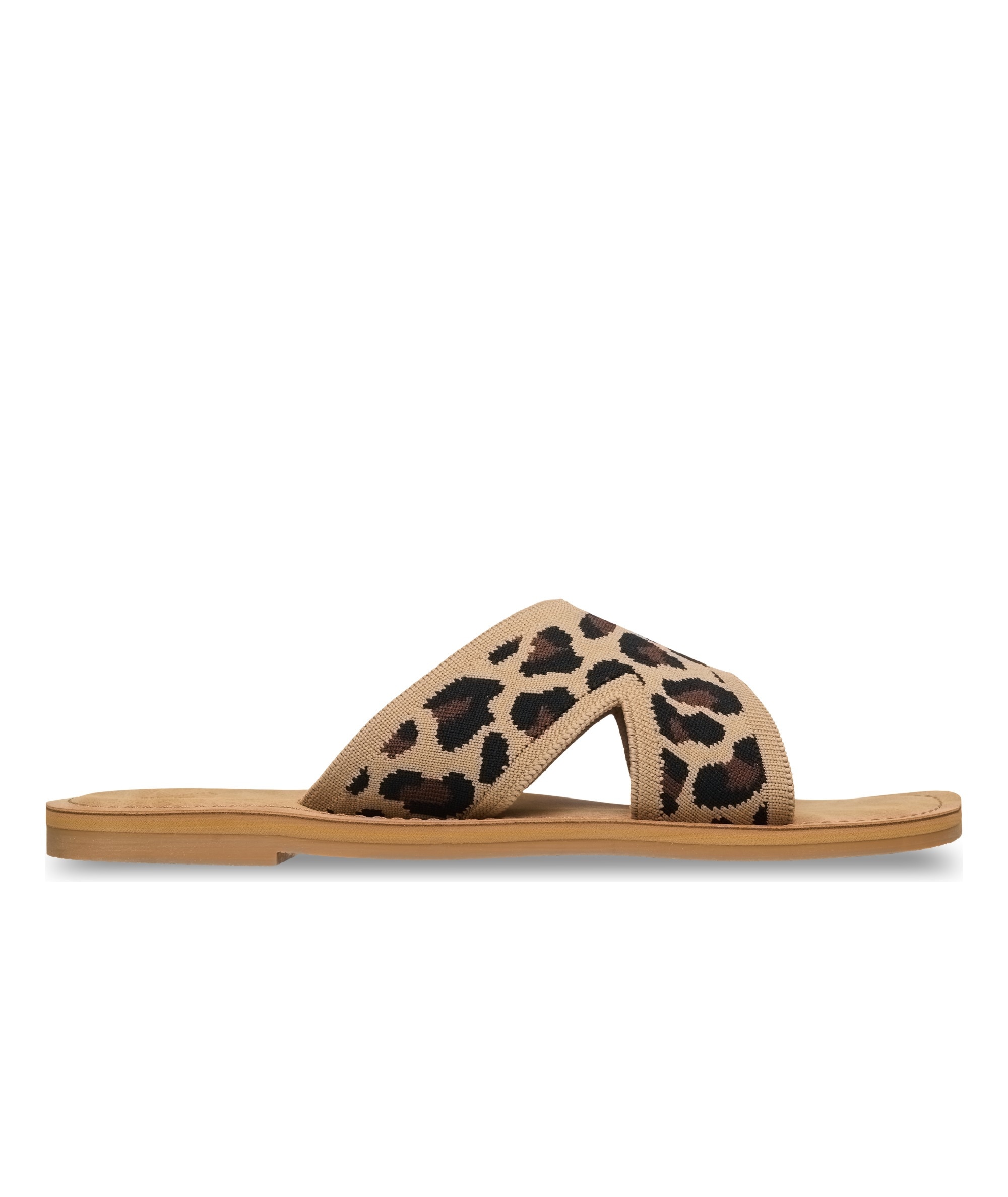Roxy Sandale »ANDREYA LEO«  Pantolette, Sommerschuh mit Leo-Muster