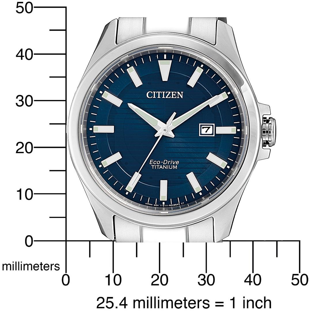 Citizen Solaruhr »BM7470-84L«, Armbanduhr, Herrenuhr, Titan