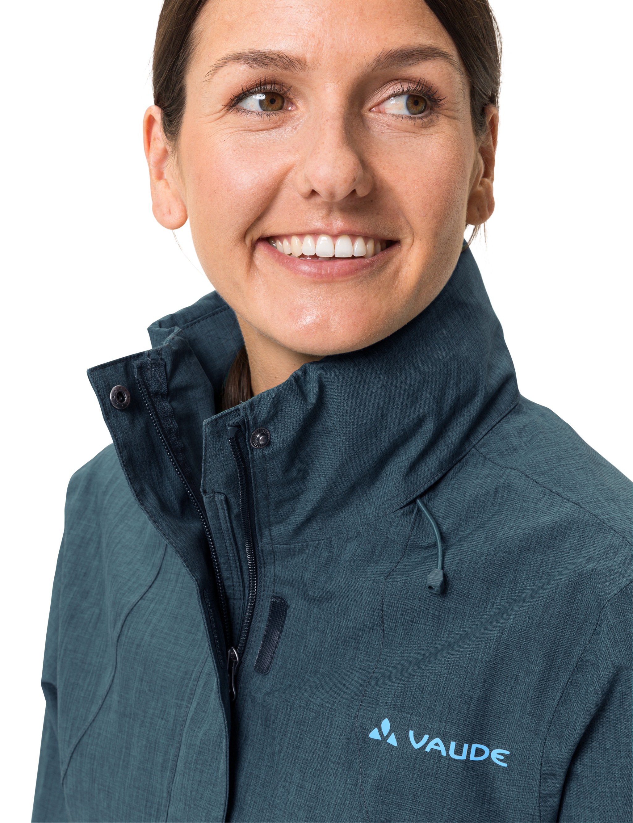 VAUDE Outdoorjacke »WOMEN'S ROSEMOOR JACKET II«, (1 St.), mit Kapuze, Kordelzug an der Kapuze