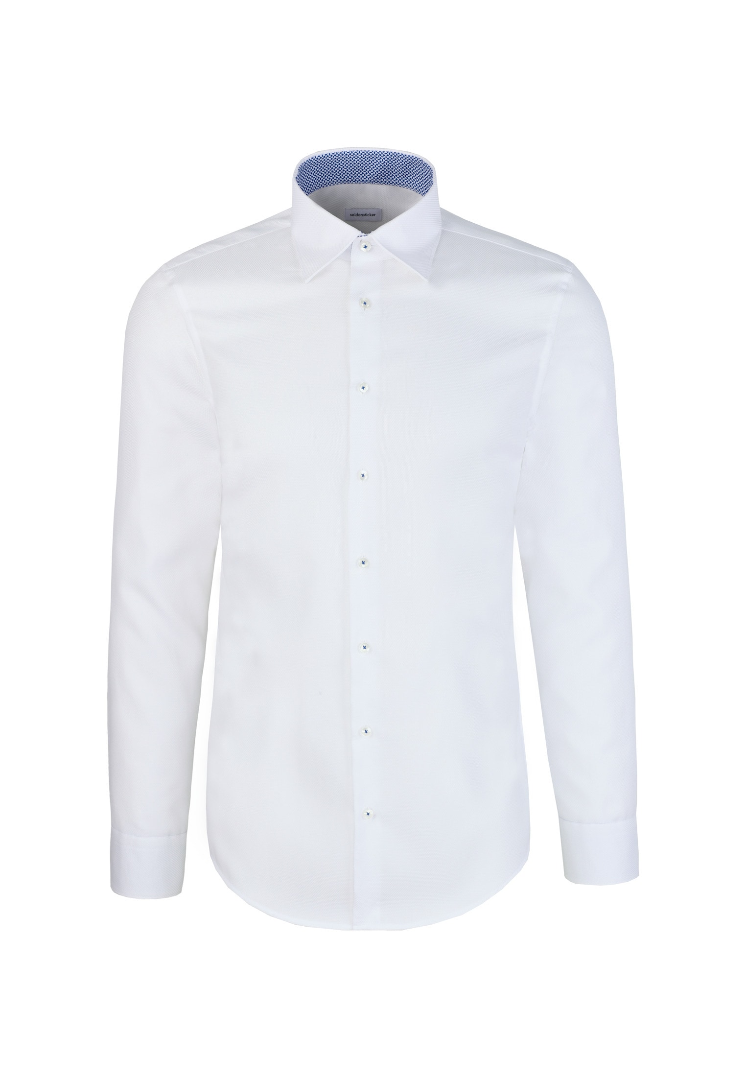 seidensticker Businesshemd »Schwarze Rose« X-Slim 1/1 Covered-Button-Down-Kragen Struktur