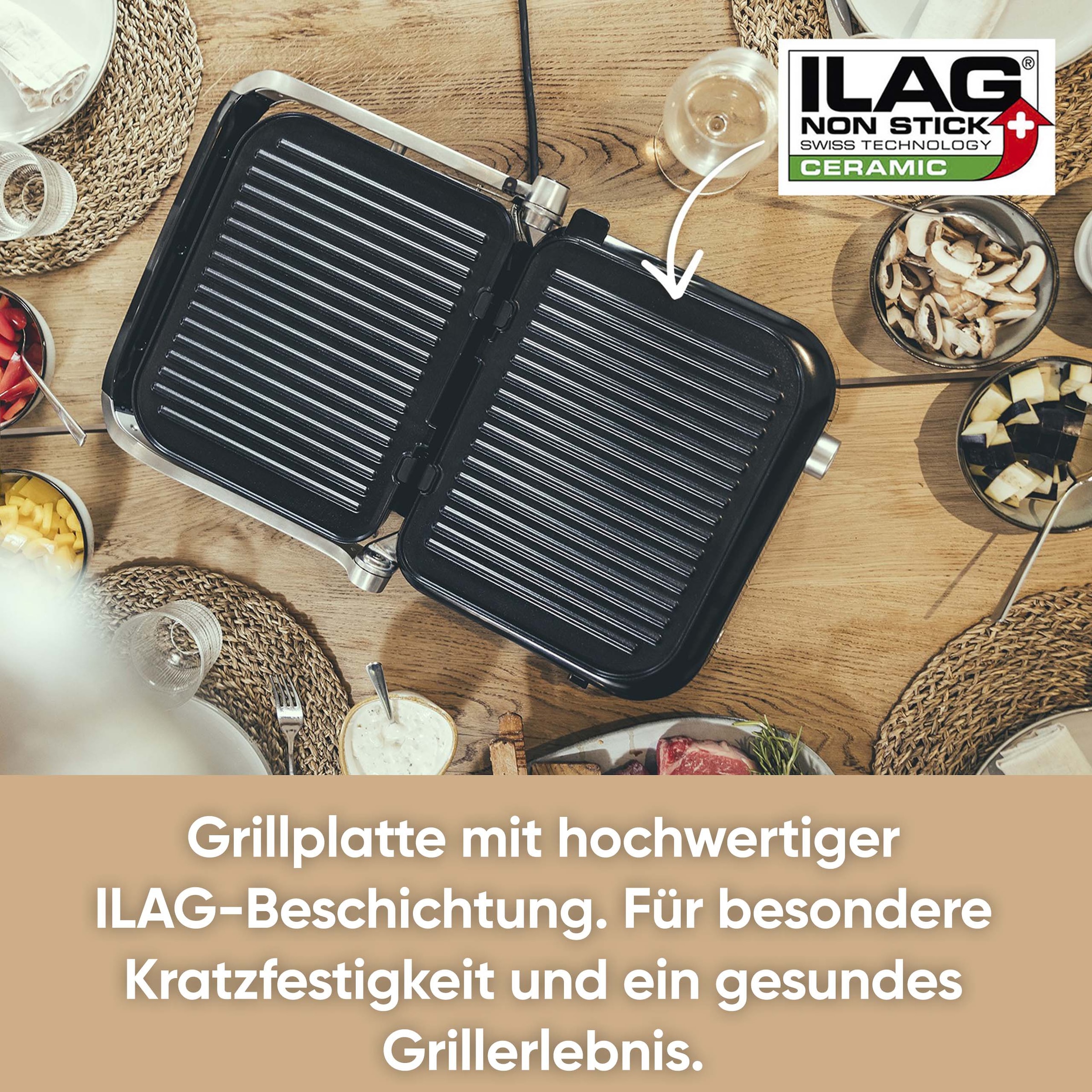 Severin Kontaktgrill »KG 2395« 1800 W