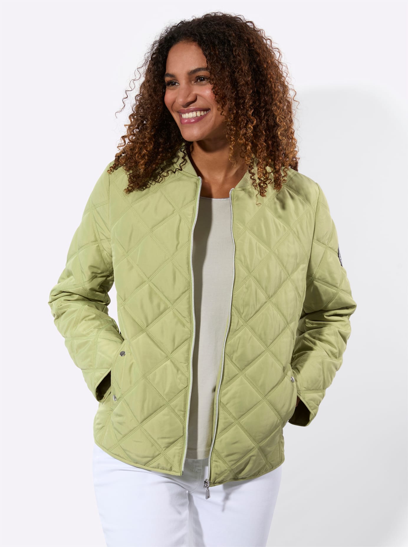 Casual Looks Steppjacke ohne Kapuze
