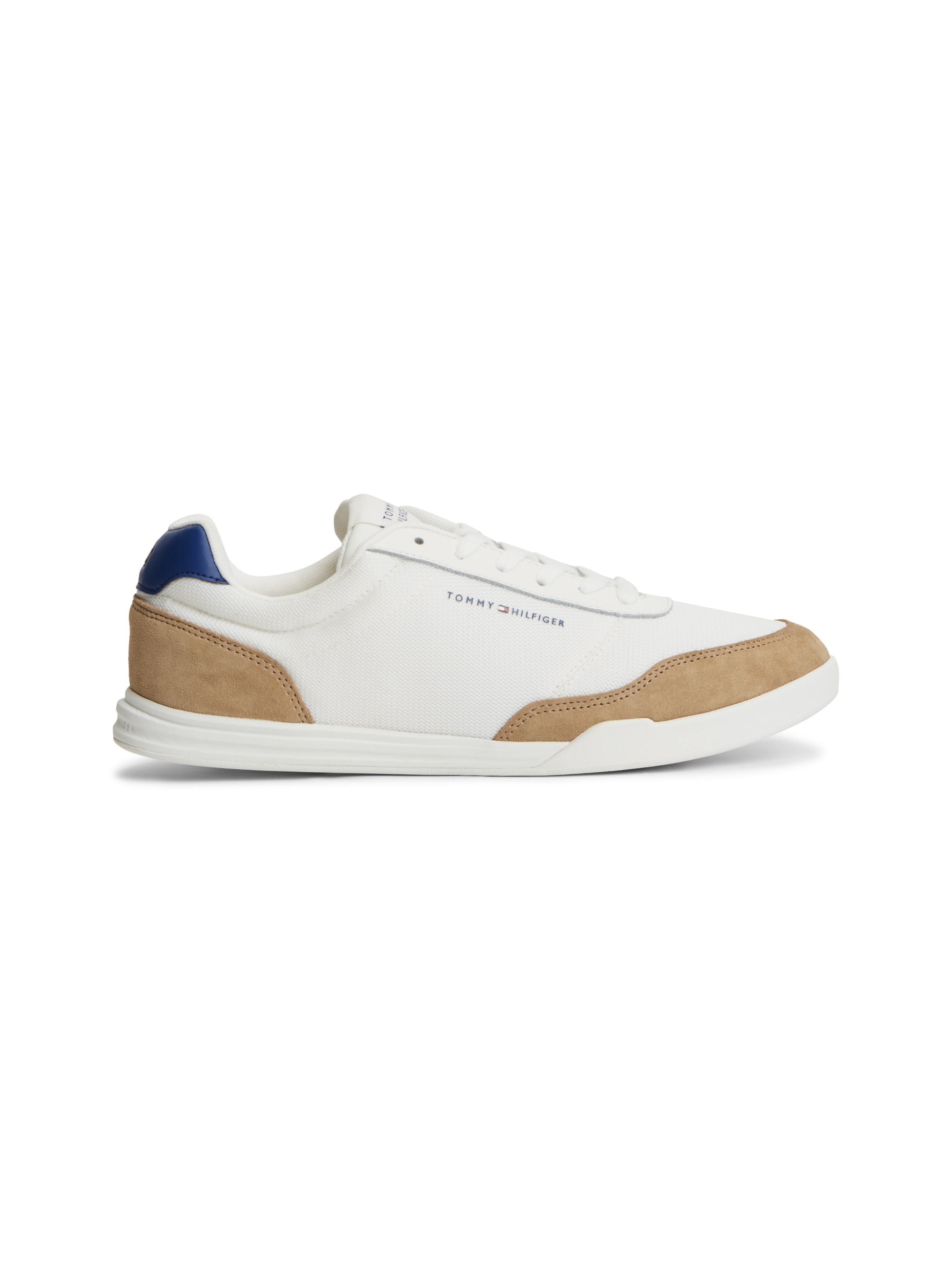 Tommy Hilfiger Sneaker »LO PRO CUPSOLE NYLON SUEDE MIX«  Freizeitschuh, Halbschuh, Schnürschuh mit seitlichem Logo