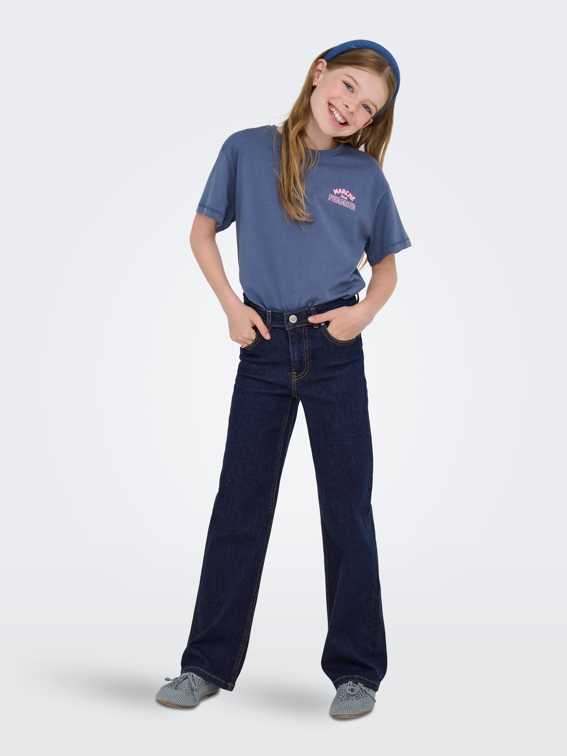 KIDS ONLY Relax-fit-Jeans »KOGJUICY REG WIDE LEG AZG211 DNM NOOS«