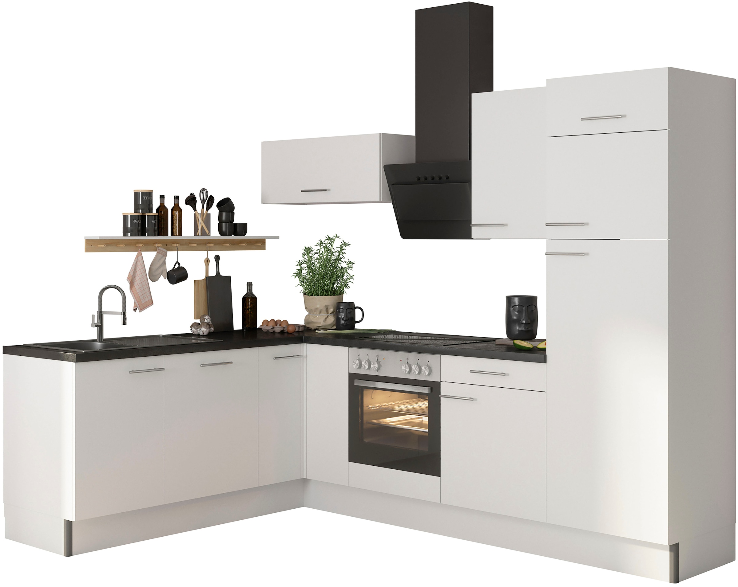 OPTIFIT Küche »Klara«, 200 x OTTO bei breit, 270 mit wahlweise cm E-Geräten